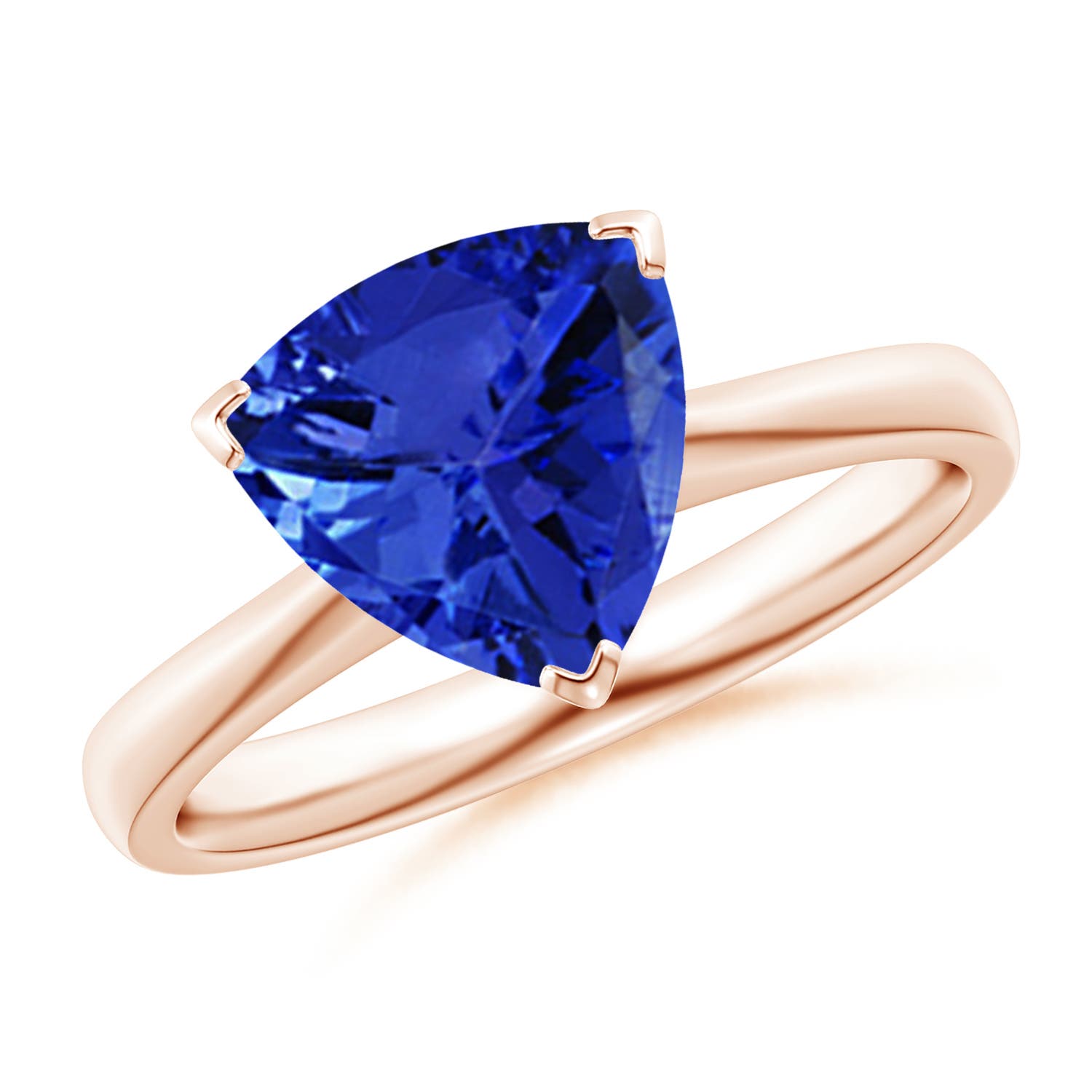 AAA - Tanzanite / 2.45 CT / 14 KT Rose Gold