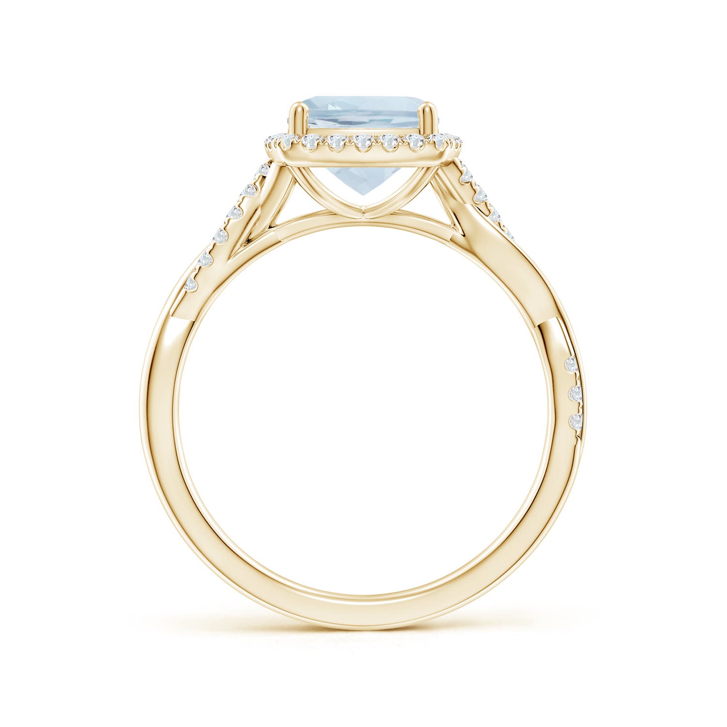 A - Aquamarine / 1.64 CT / 14 KT Yellow Gold