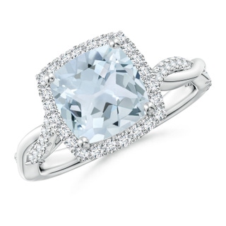 Cushion A Aquamarine