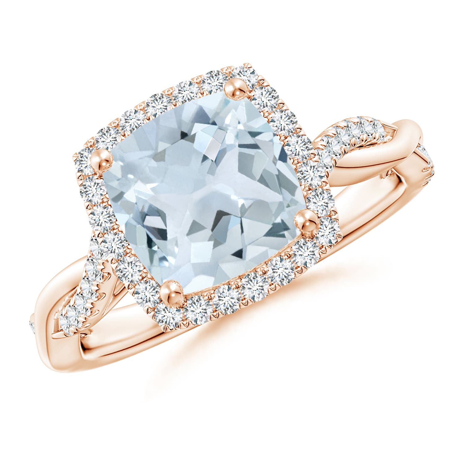 A - Aquamarine / 2.29 CT / 14 KT Rose Gold