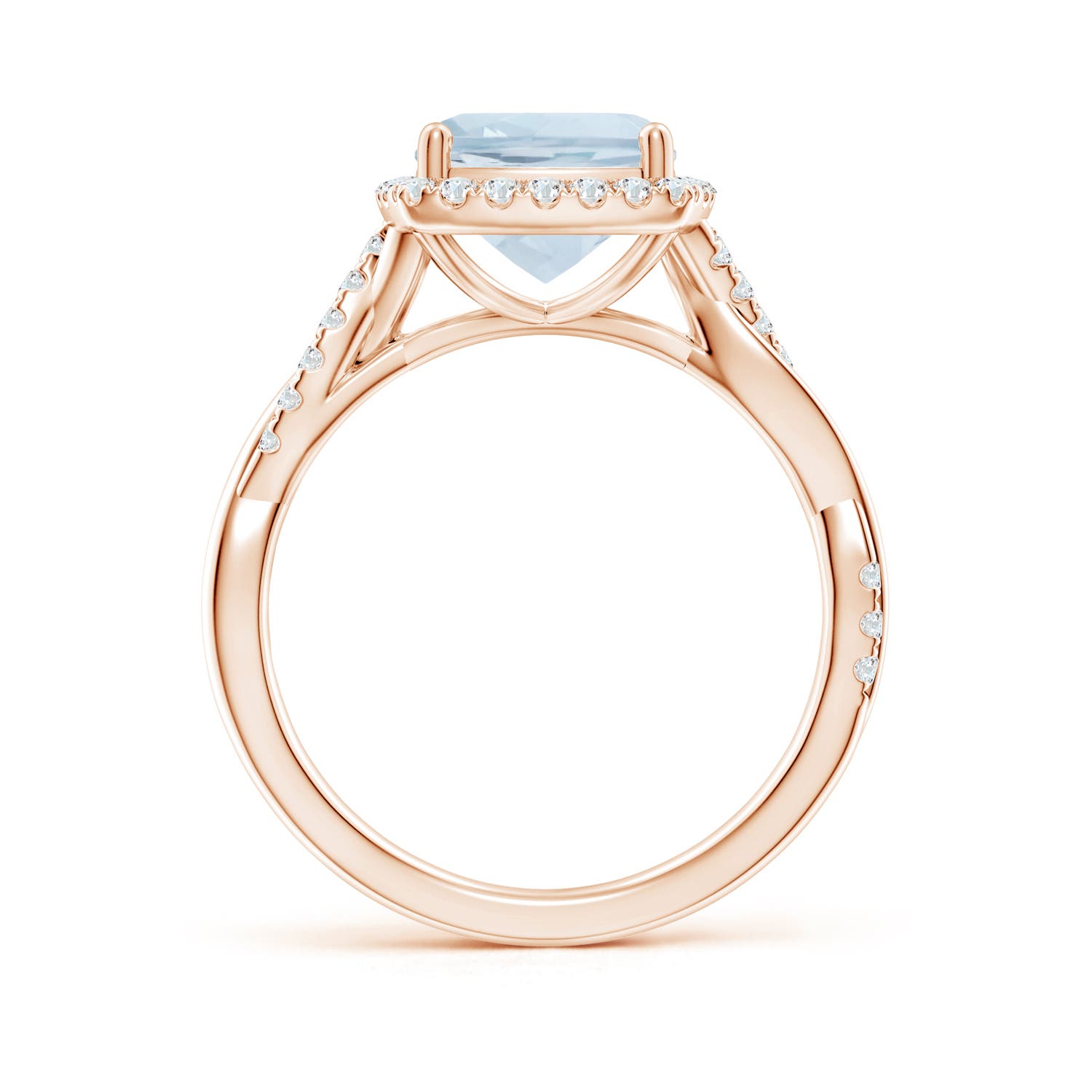 A - Aquamarine / 2.29 CT / 14 KT Rose Gold