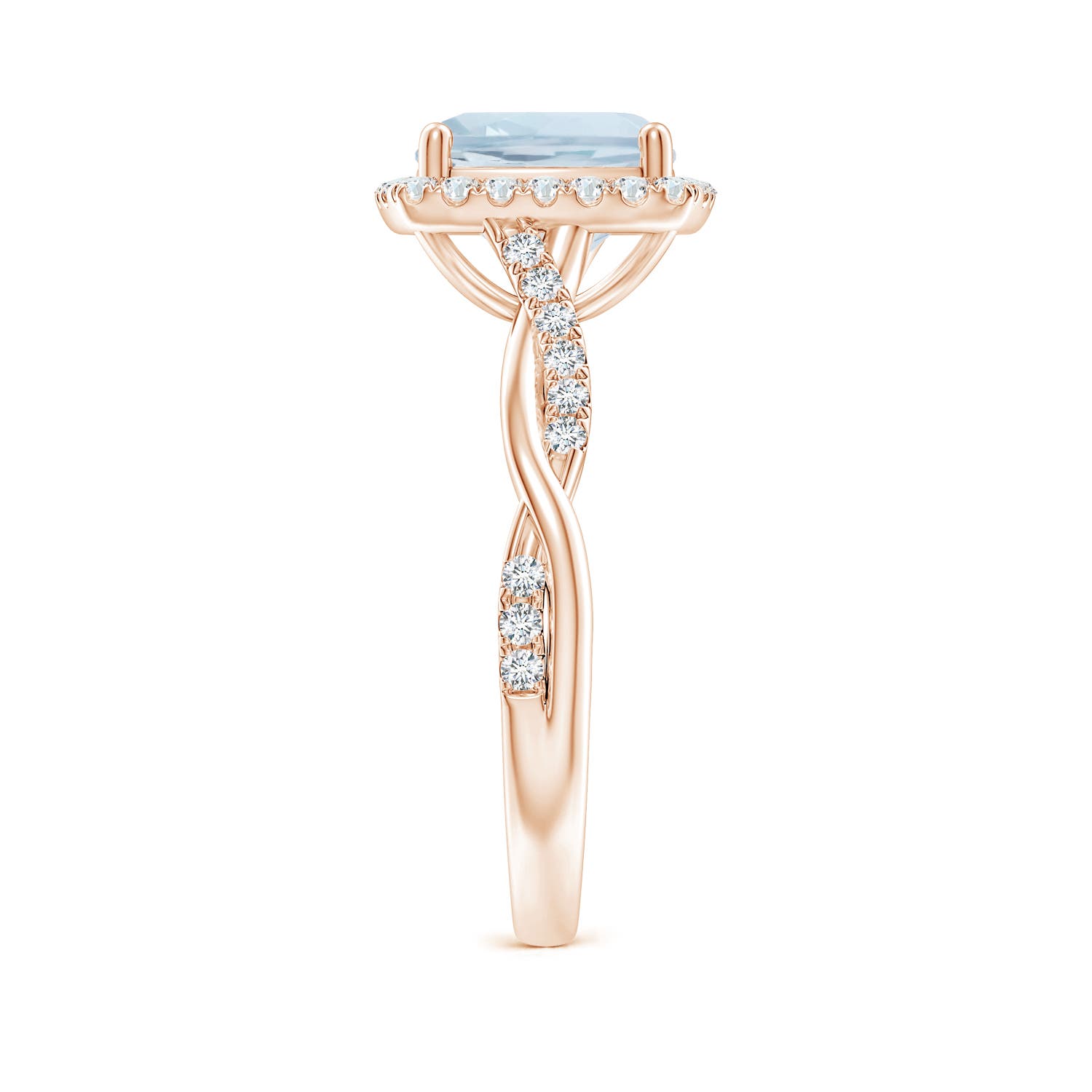 A - Aquamarine / 2.29 CT / 14 KT Rose Gold