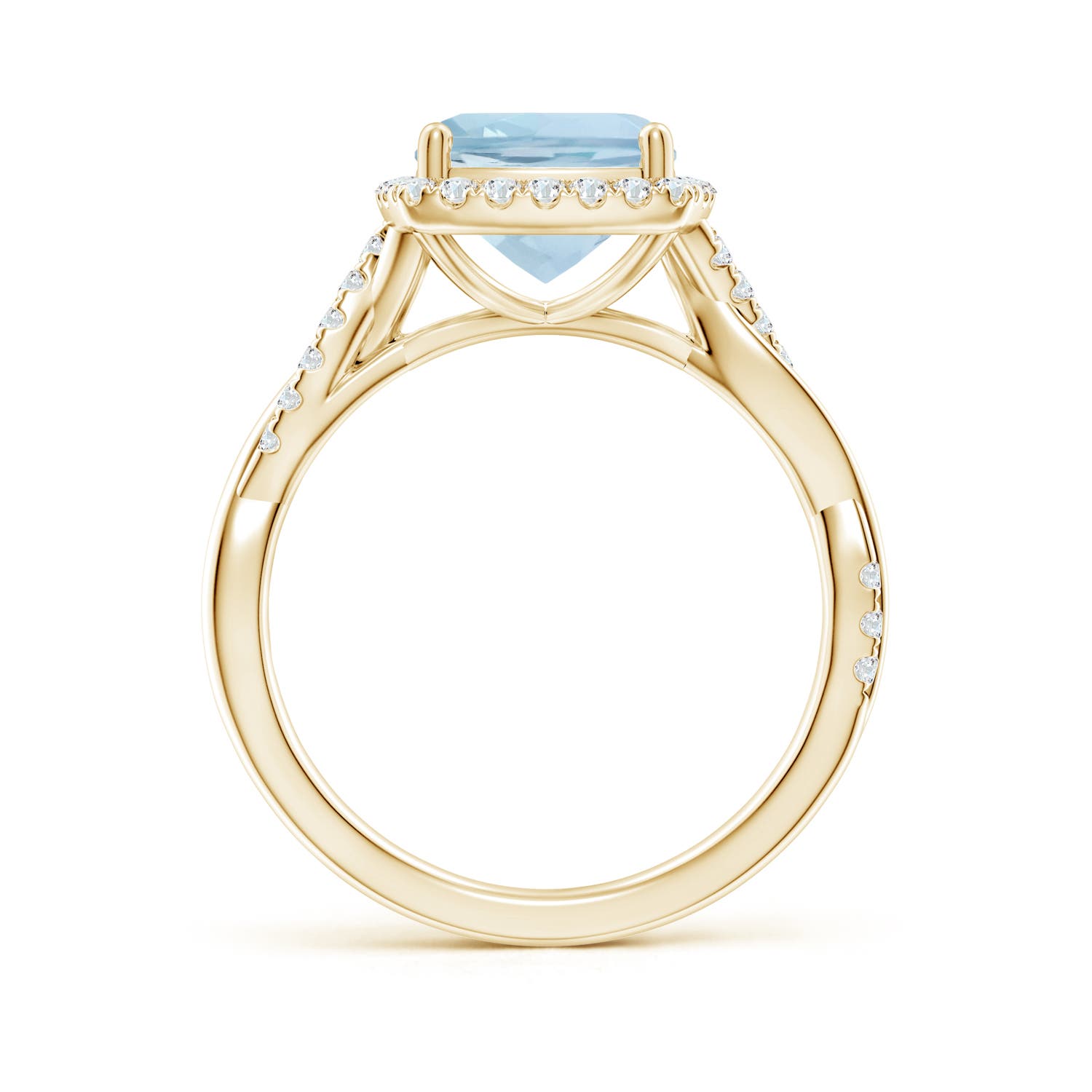 AA - Aquamarine / 2.29 CT / 14 KT Yellow Gold