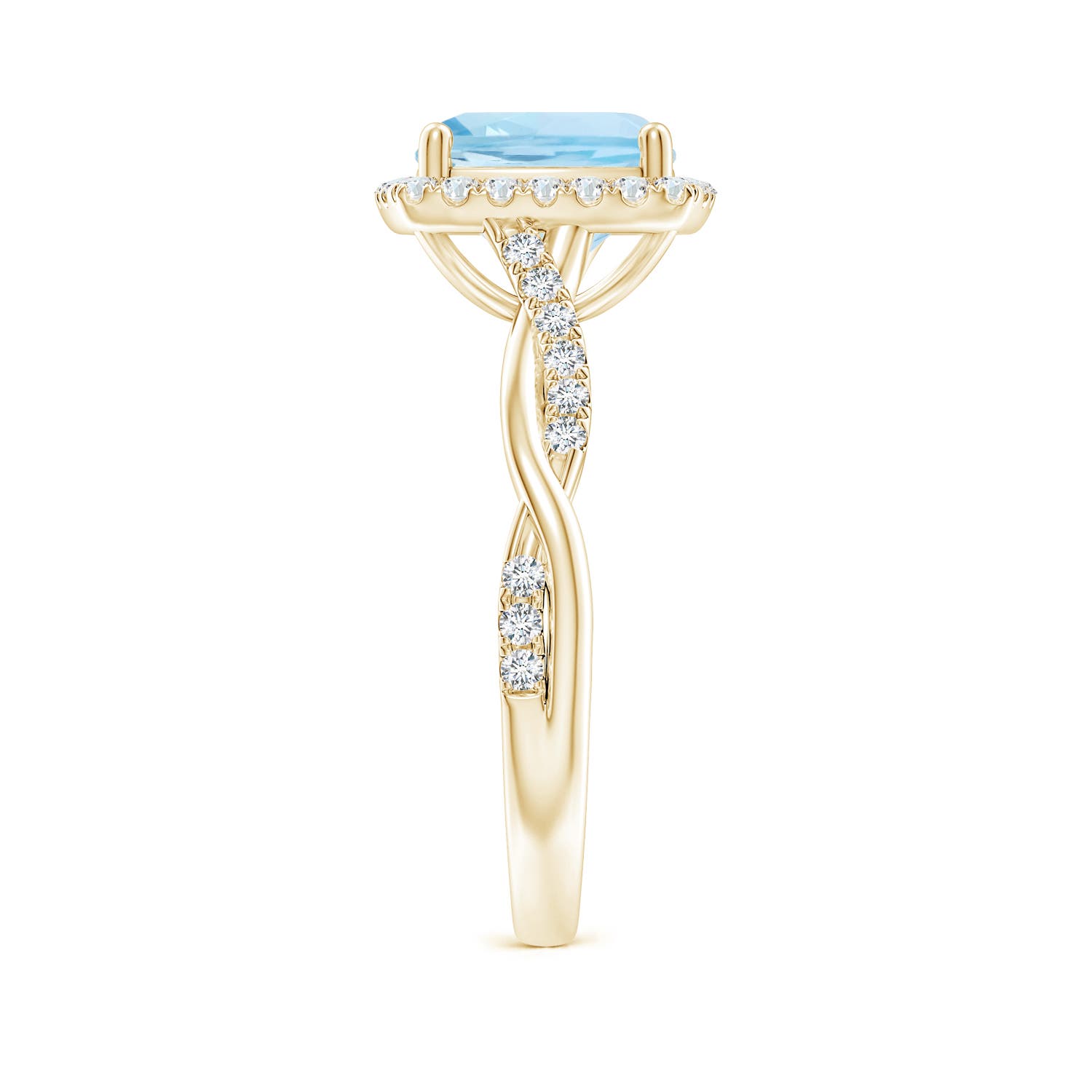 AAA - Aquamarine / 2.29 CT / 14 KT Yellow Gold