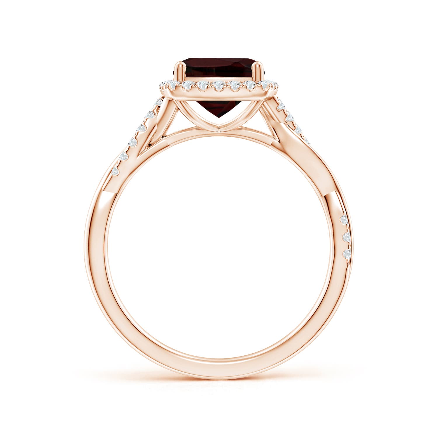 A - Garnet / 1.6 CT / 14 KT Rose Gold