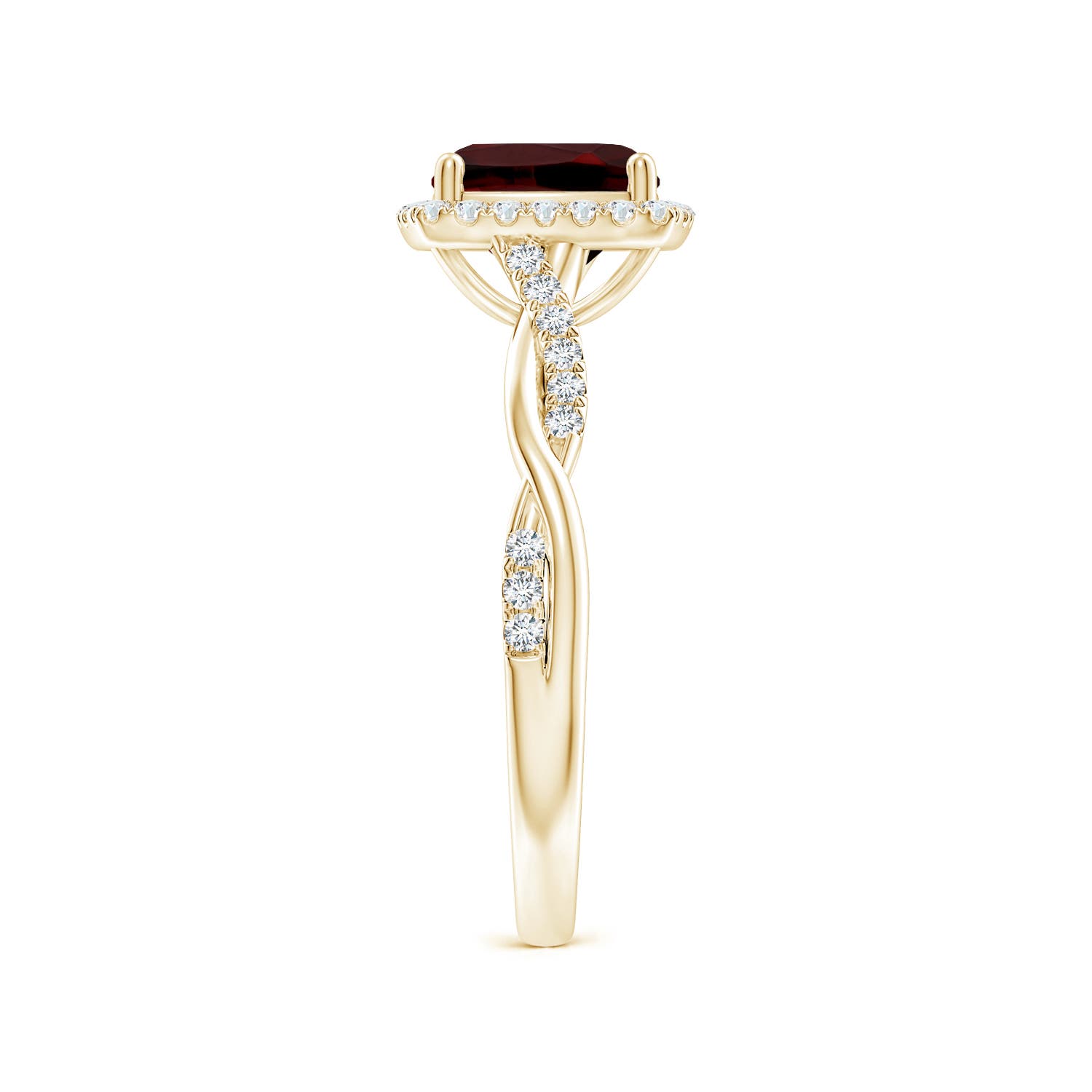 AAA - Garnet / 1.6 CT / 14 KT Yellow Gold