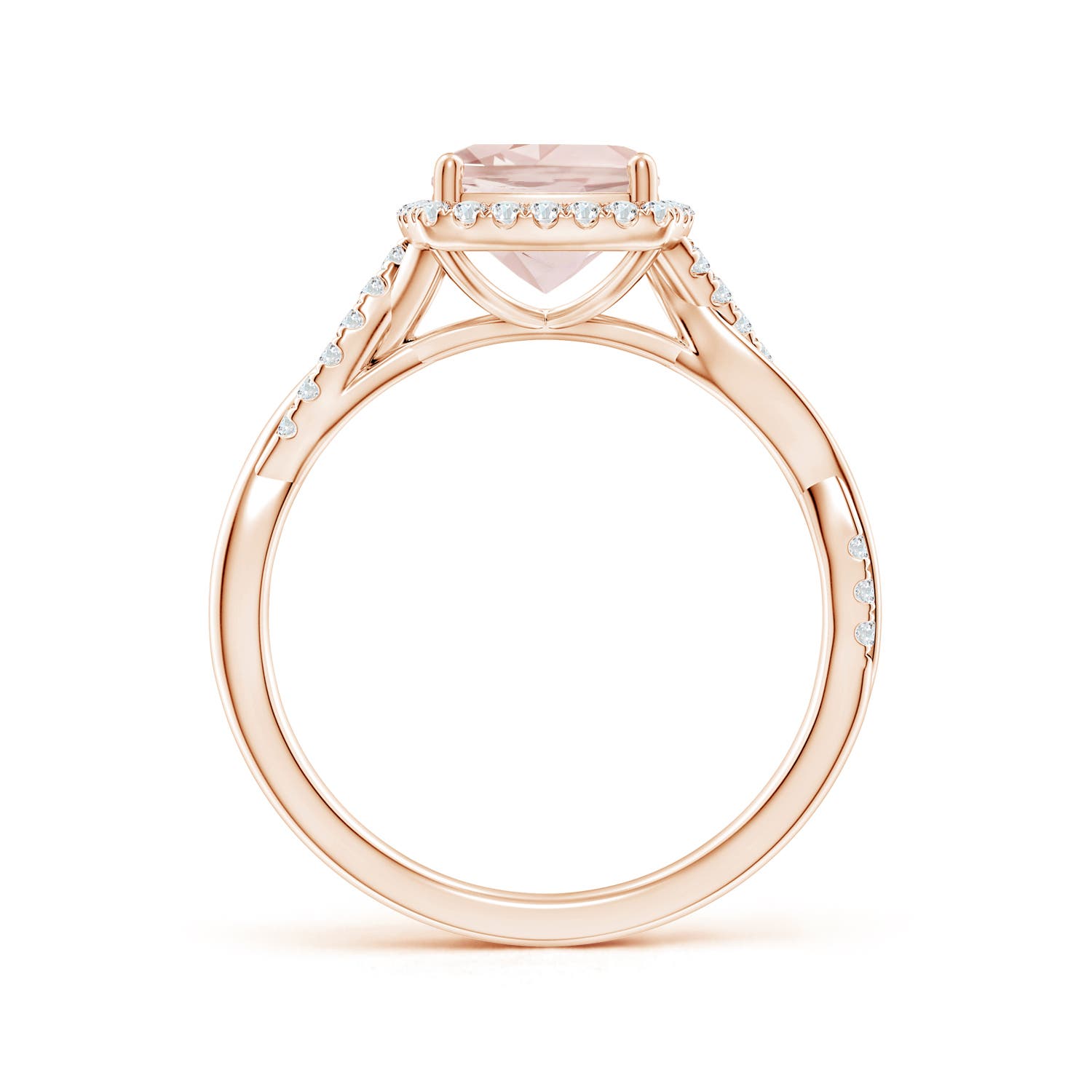 AA - Morganite / 1.45 CT / 14 KT Rose Gold