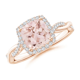 Cushion AAA Morganite