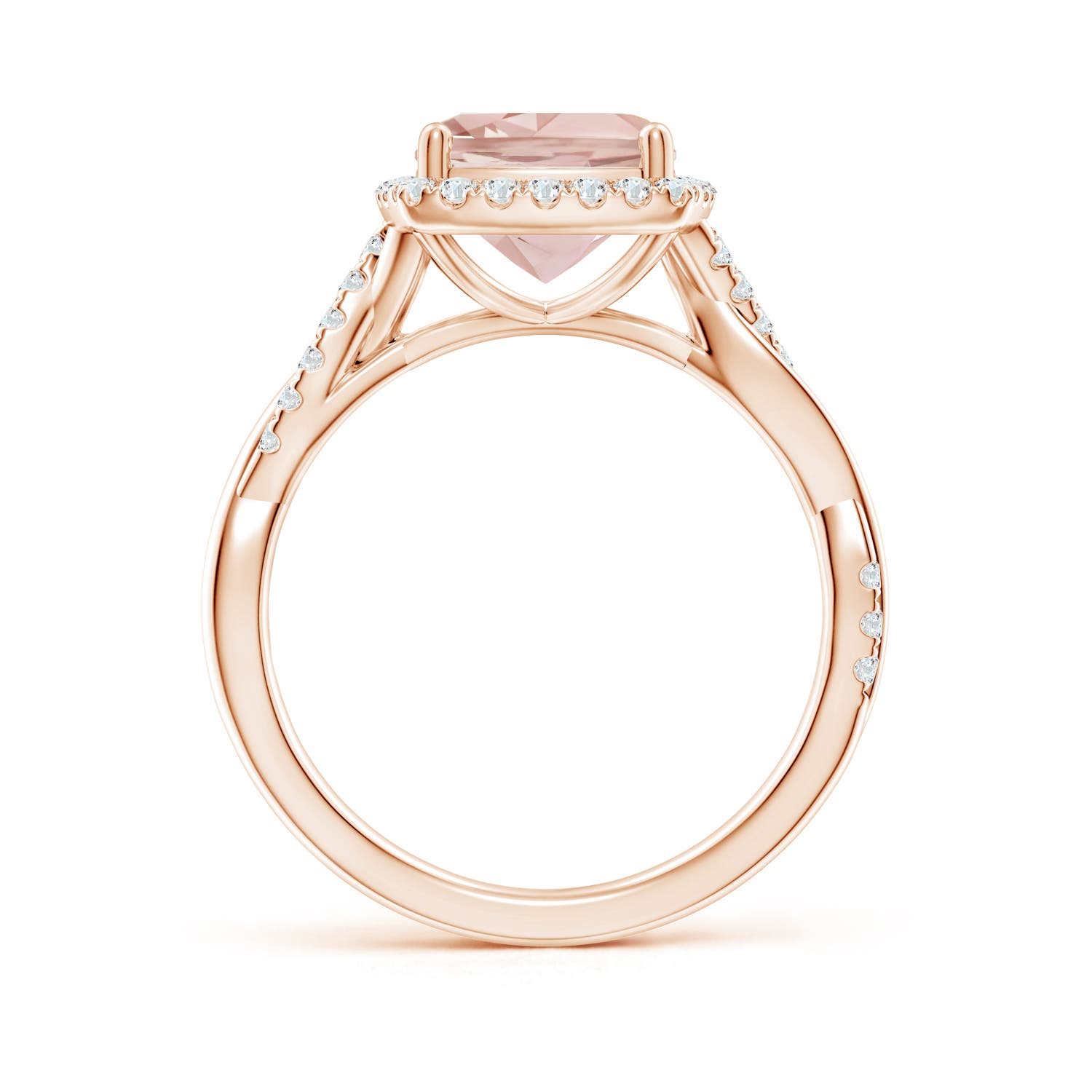 AA - Morganite / 2.14 CT / 14 KT Rose Gold