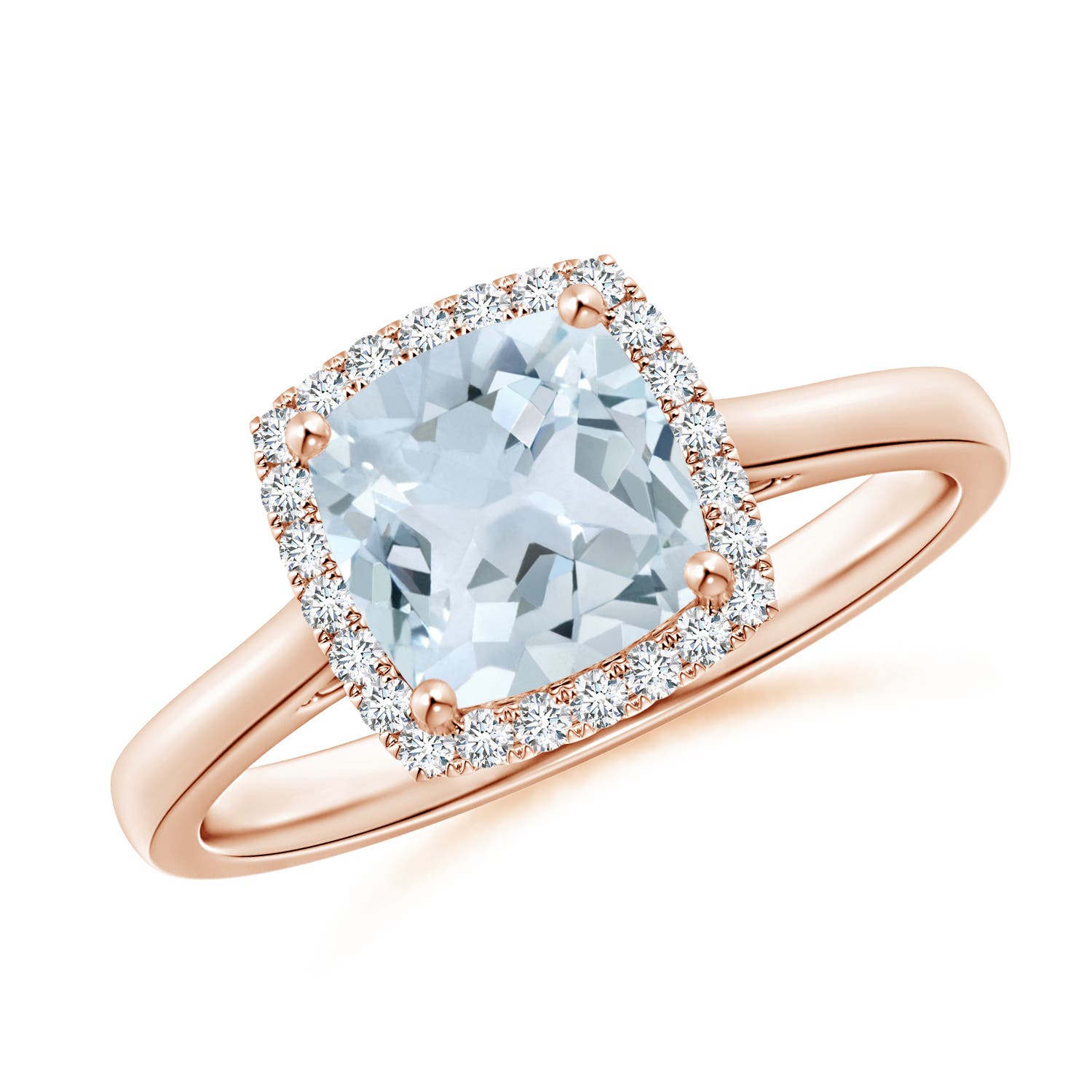 A - Aquamarine / 1.52 CT / 14 KT Rose Gold