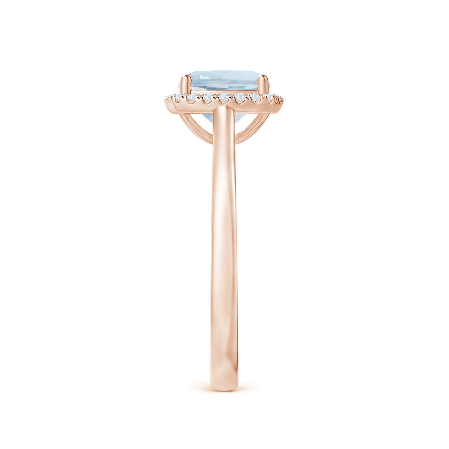 A - Aquamarine / 1.52 CT / 14 KT Rose Gold