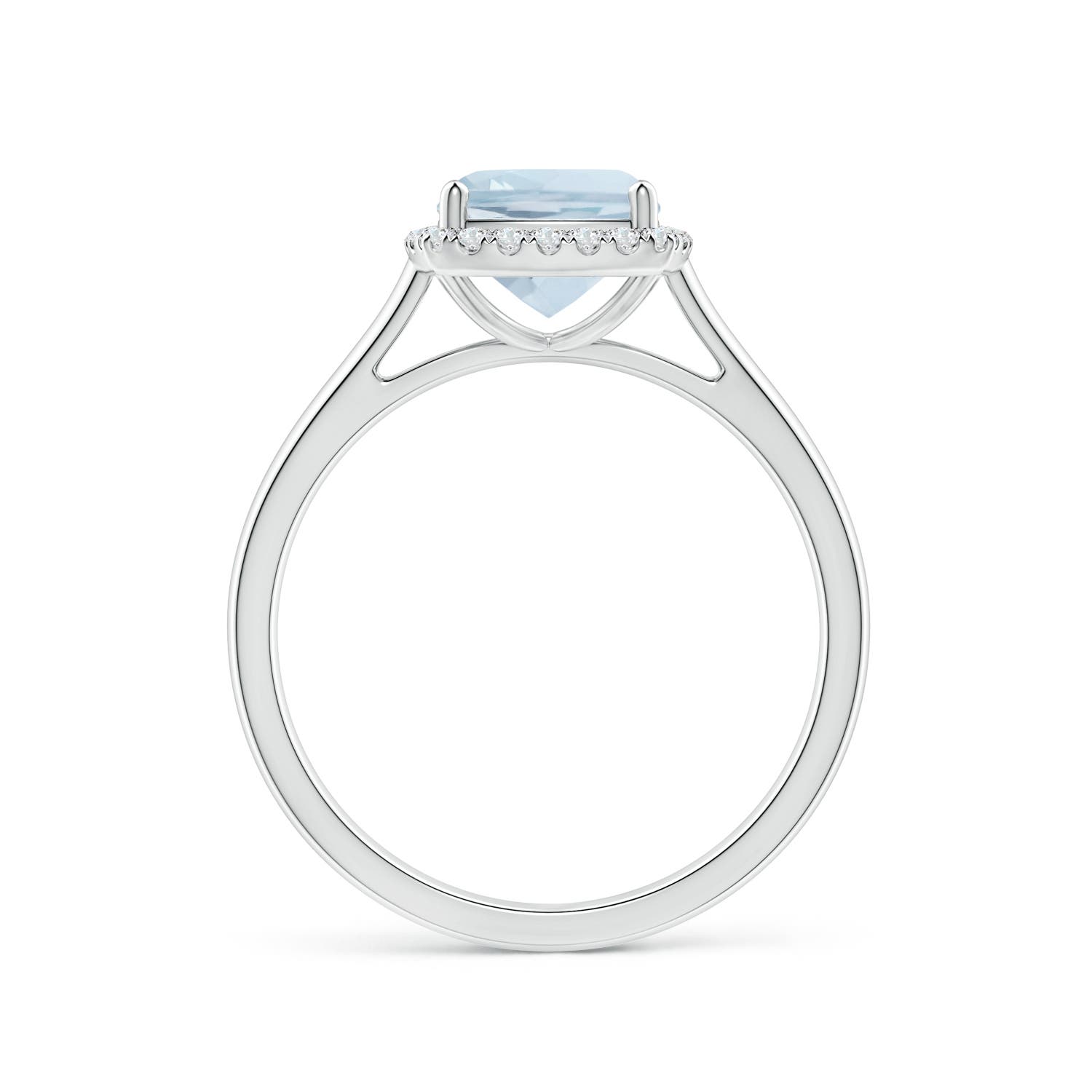 A - Aquamarine / 1.52 CT / 14 KT White Gold