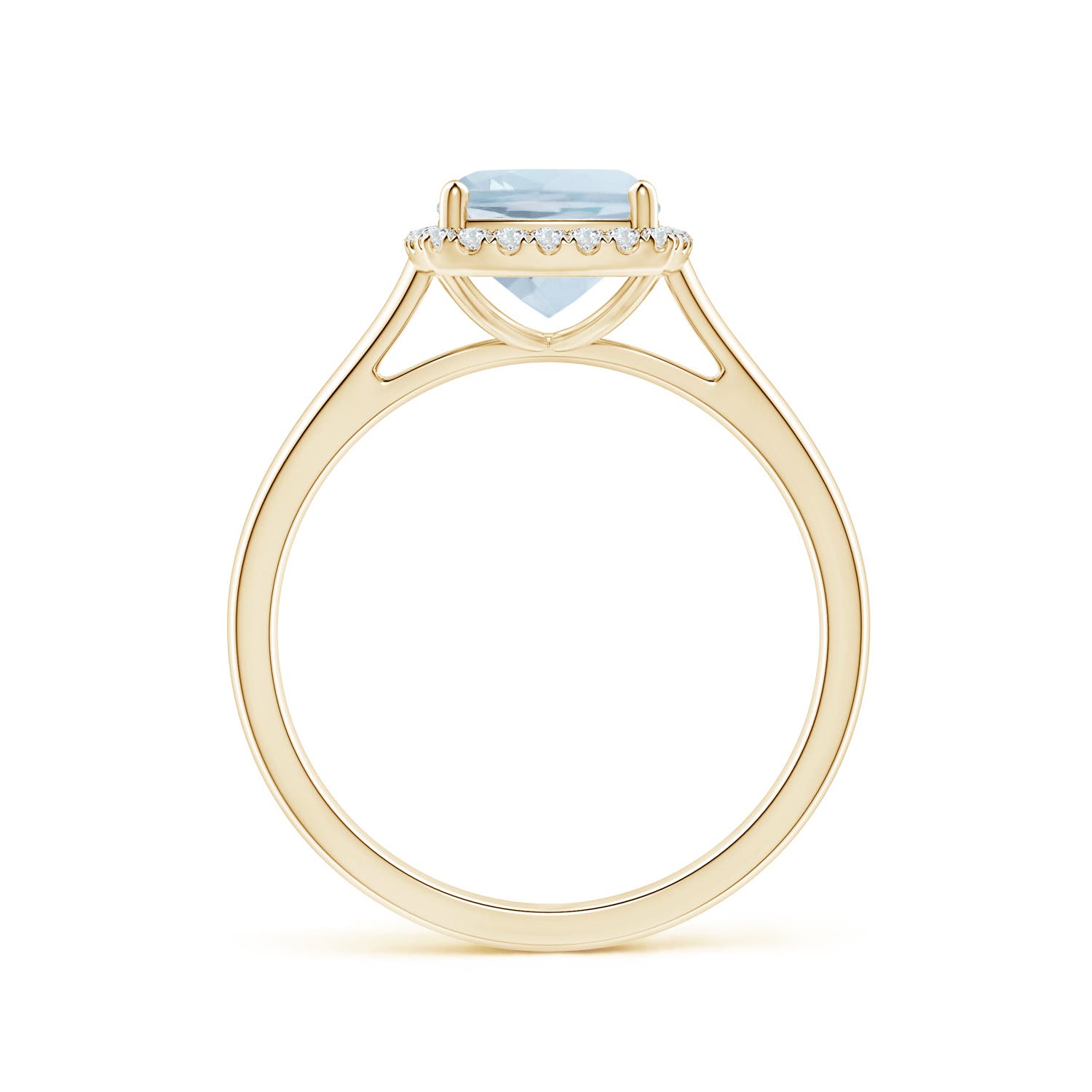 A - Aquamarine / 1.52 CT / 14 KT Yellow Gold