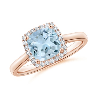 Cushion AA Aquamarine