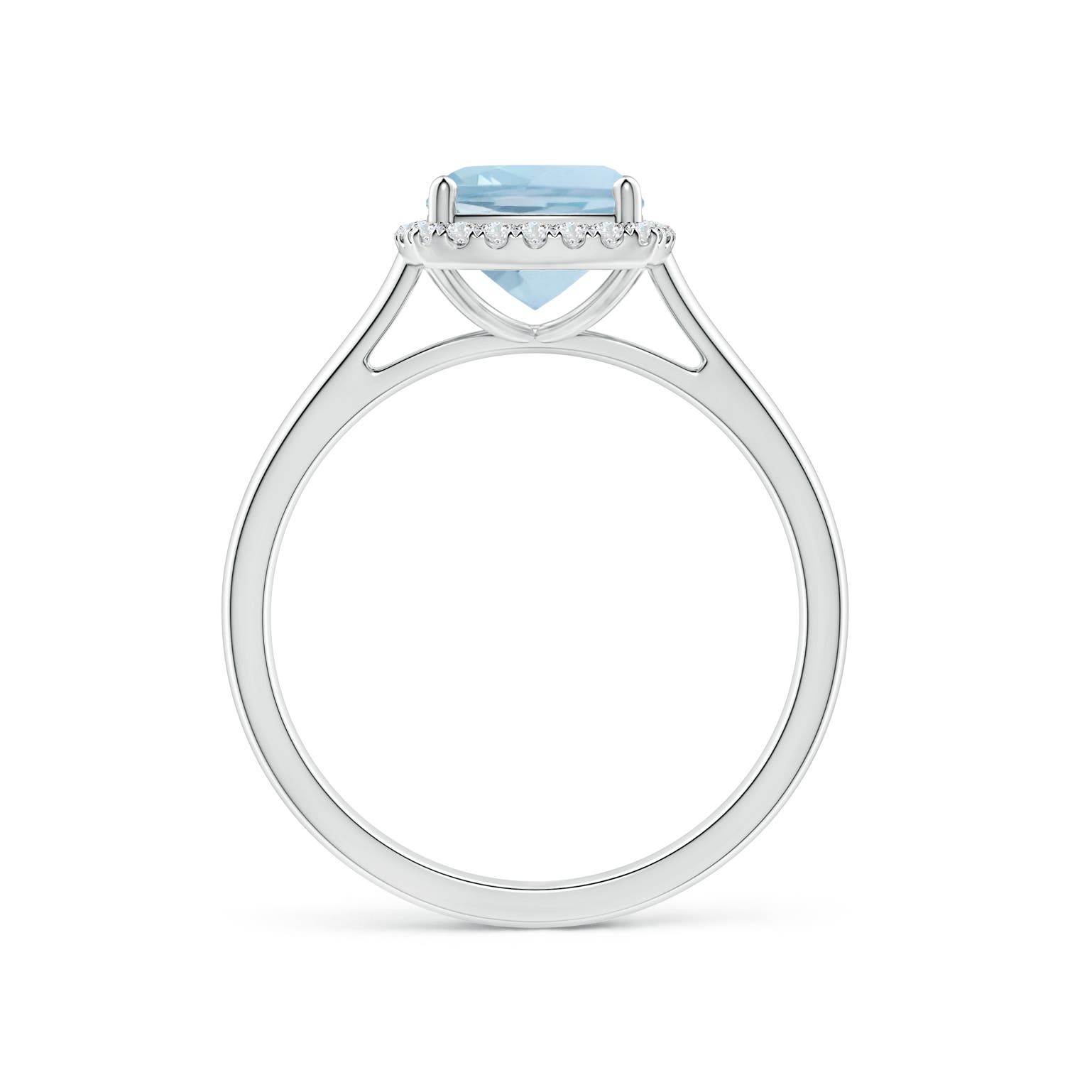 AA - Aquamarine / 1.52 CT / 14 KT White Gold