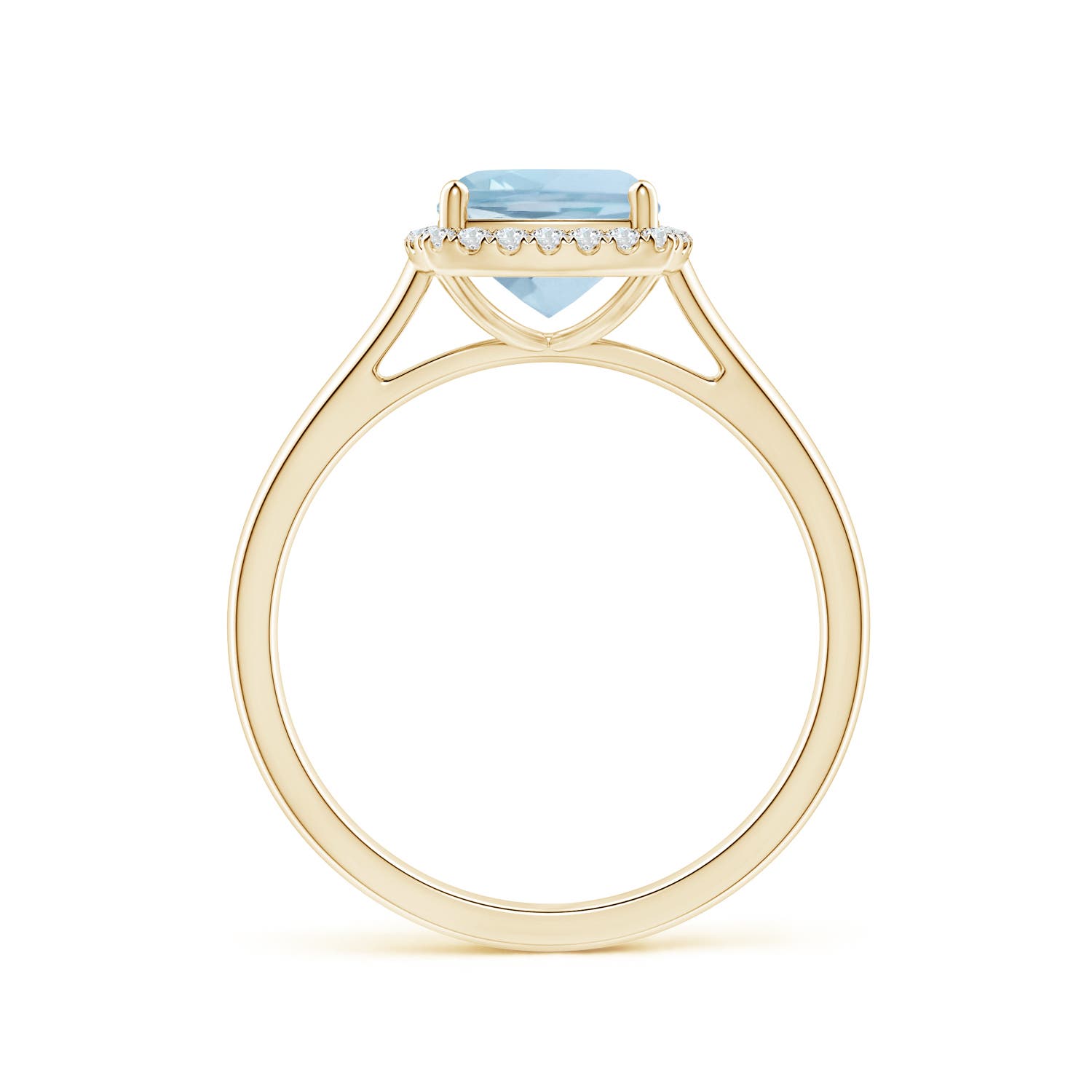 AA - Aquamarine / 1.52 CT / 14 KT Yellow Gold