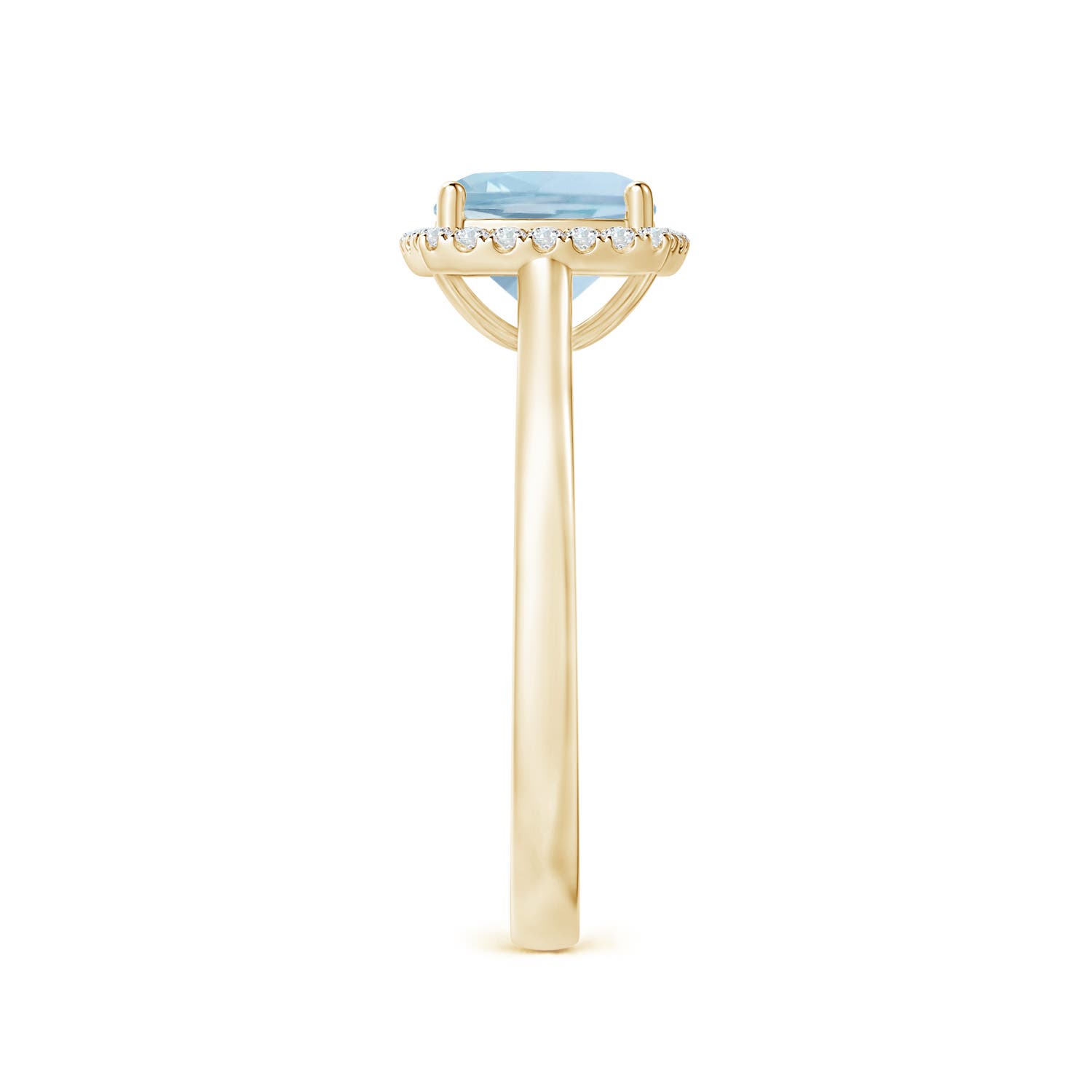 AA - Aquamarine / 1.52 CT / 14 KT Yellow Gold