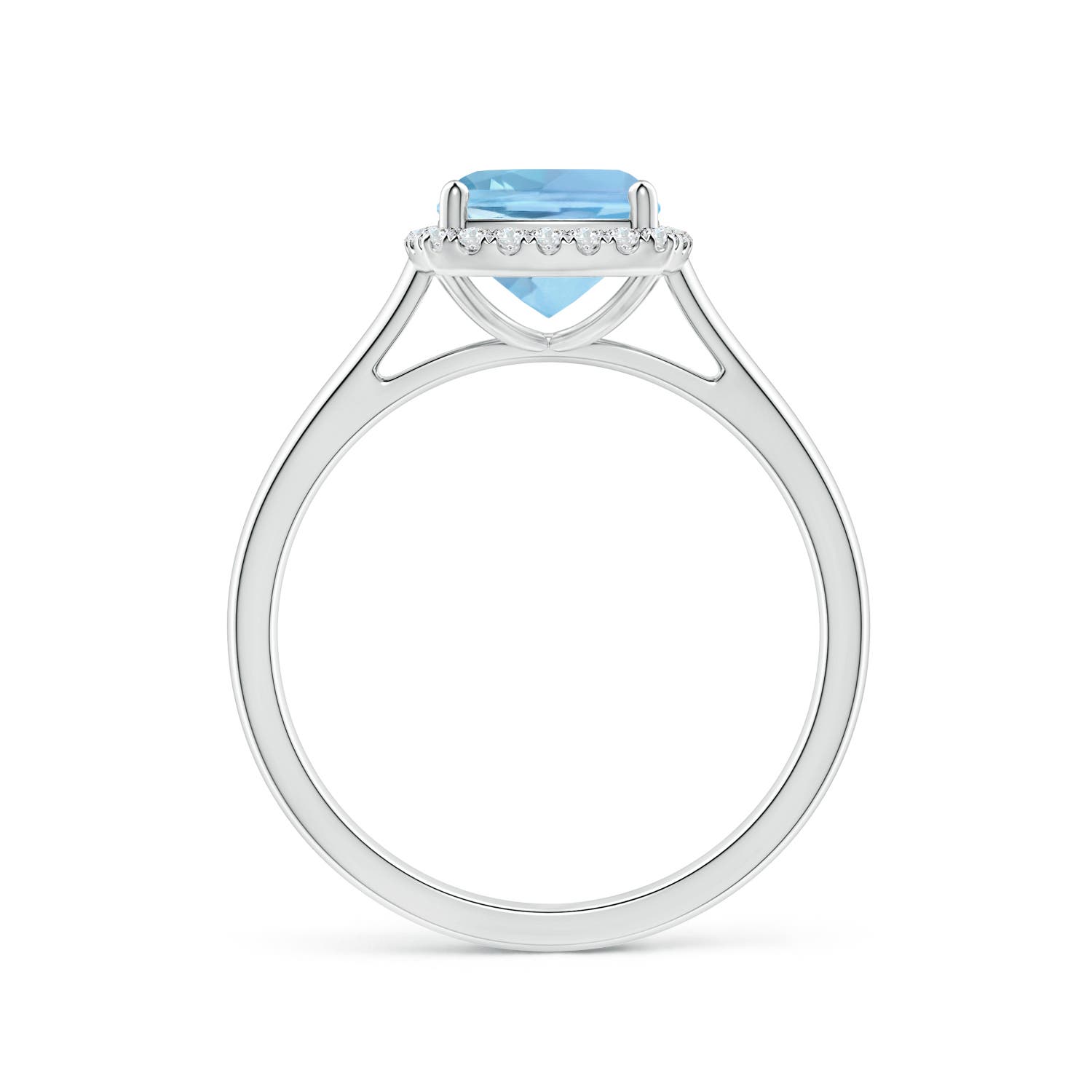 AAAA - Aquamarine / 1.52 CT / 14 KT White Gold