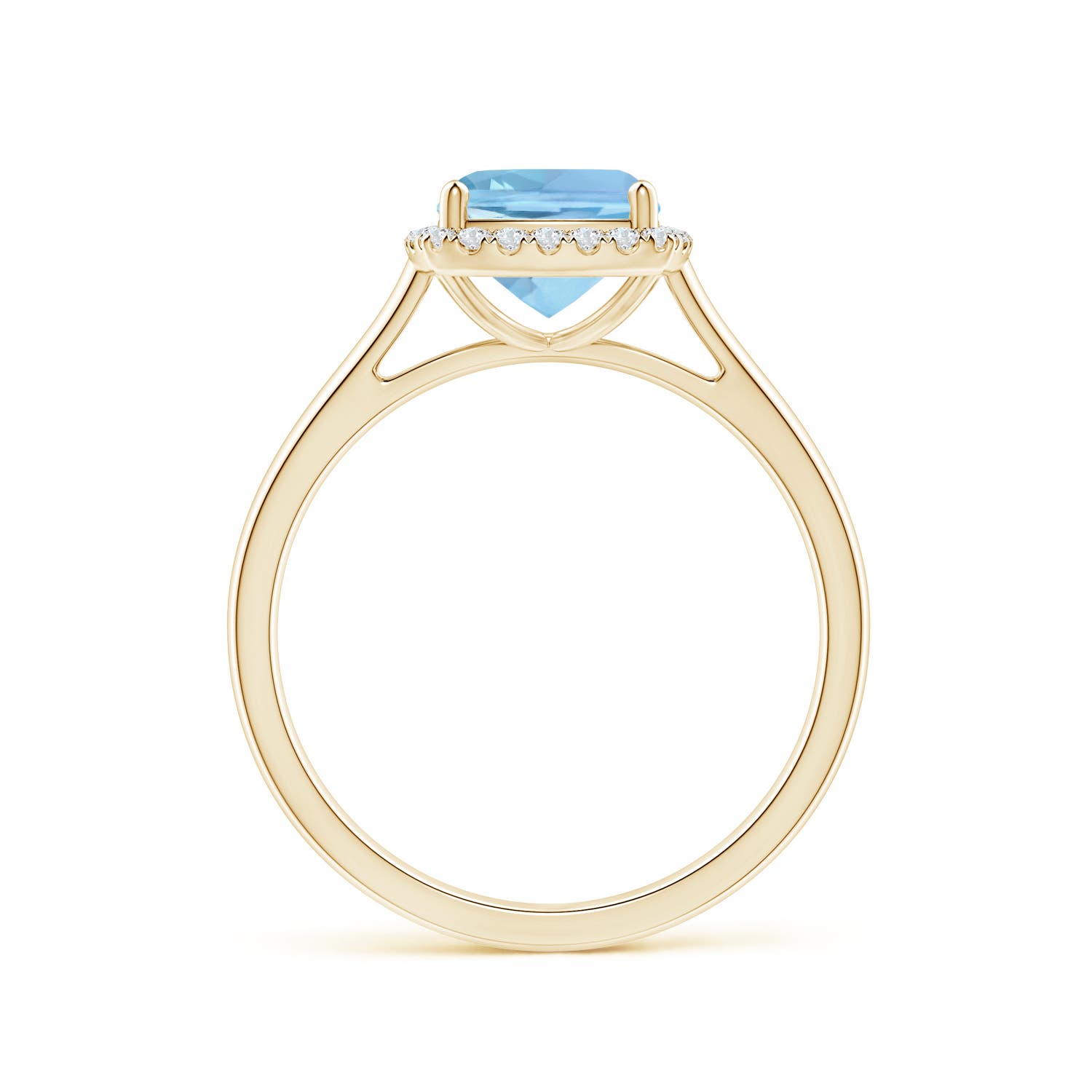 AAAA - Aquamarine / 1.52 CT / 14 KT Yellow Gold