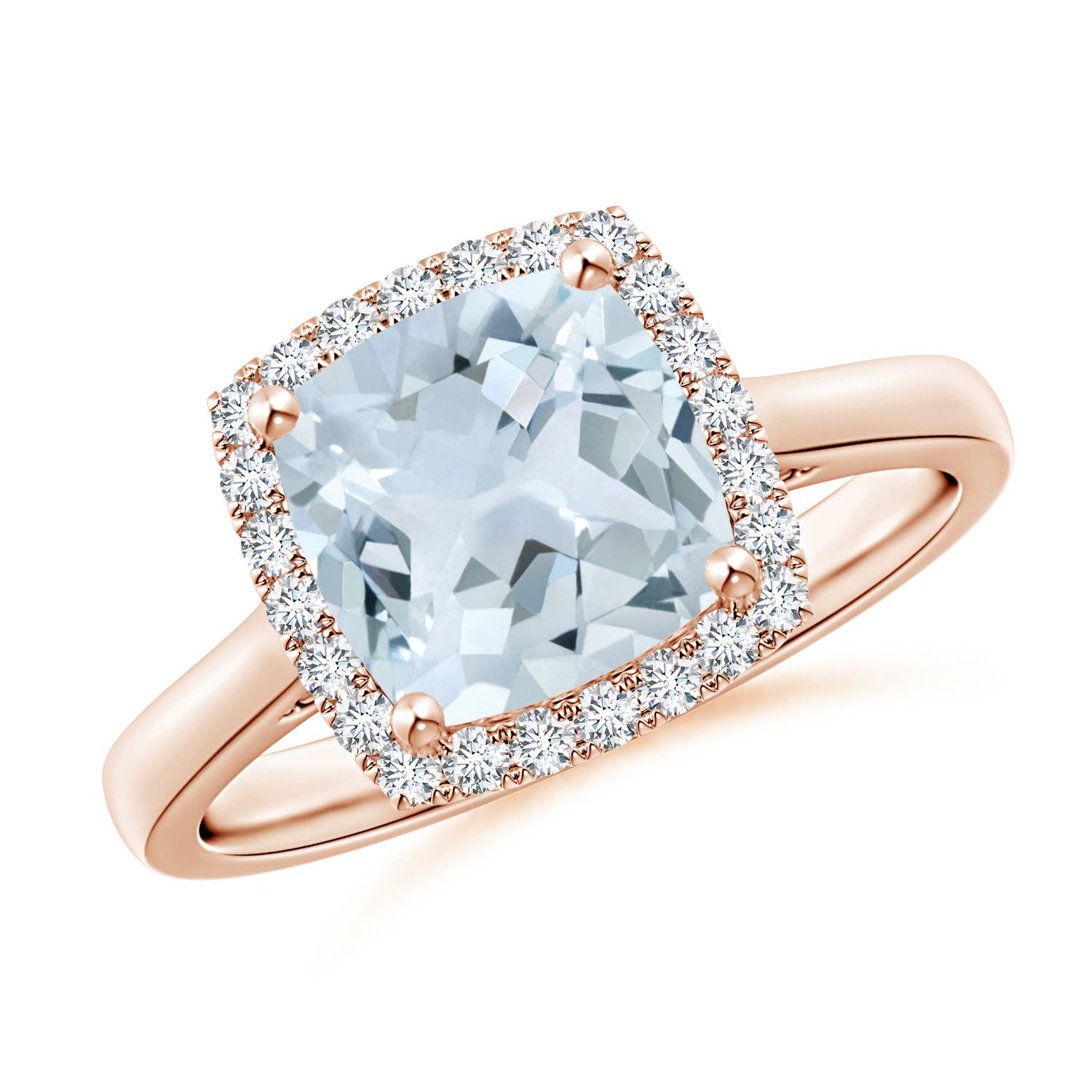 A - Aquamarine / 2.14 CT / 14 KT Rose Gold