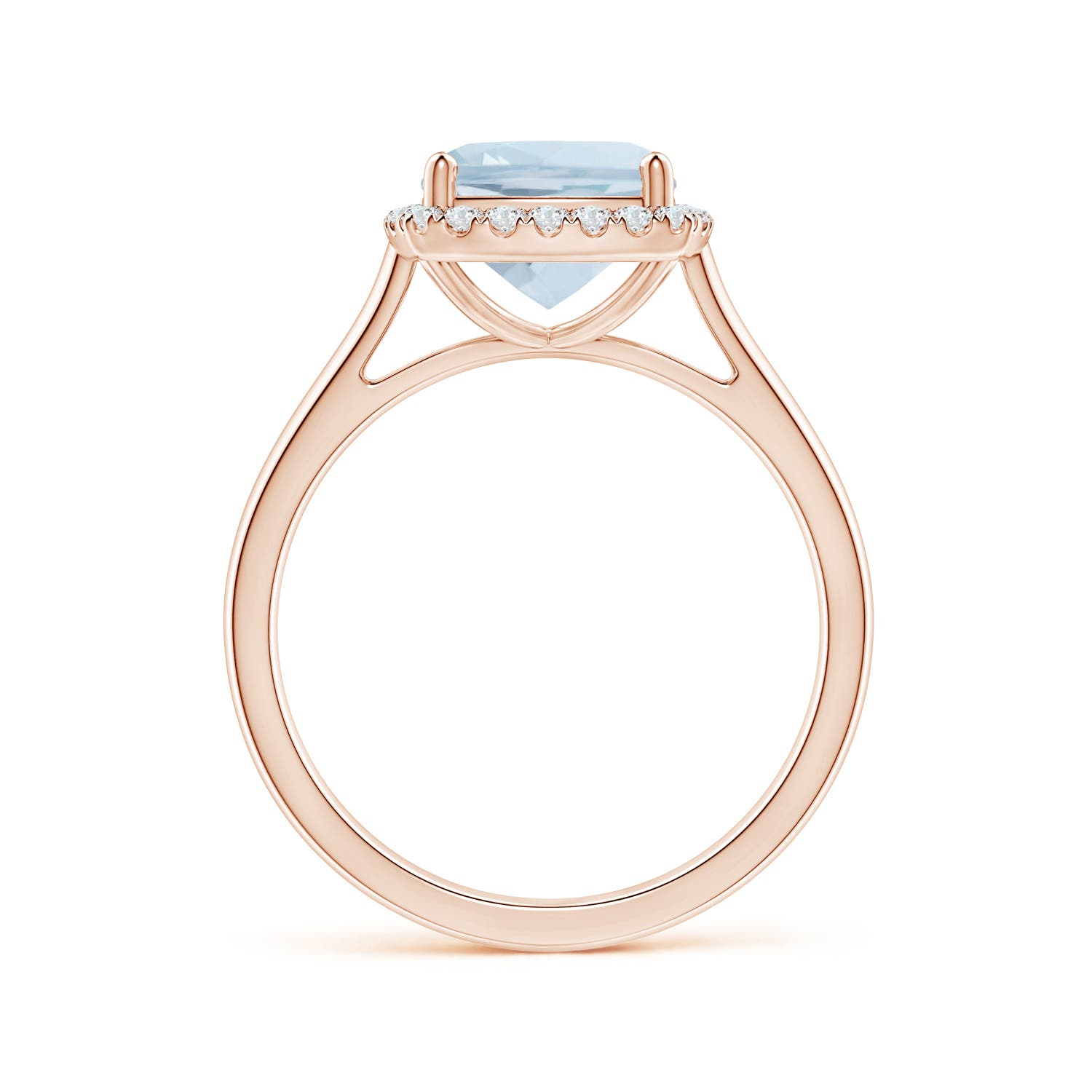 A - Aquamarine / 2.14 CT / 14 KT Rose Gold