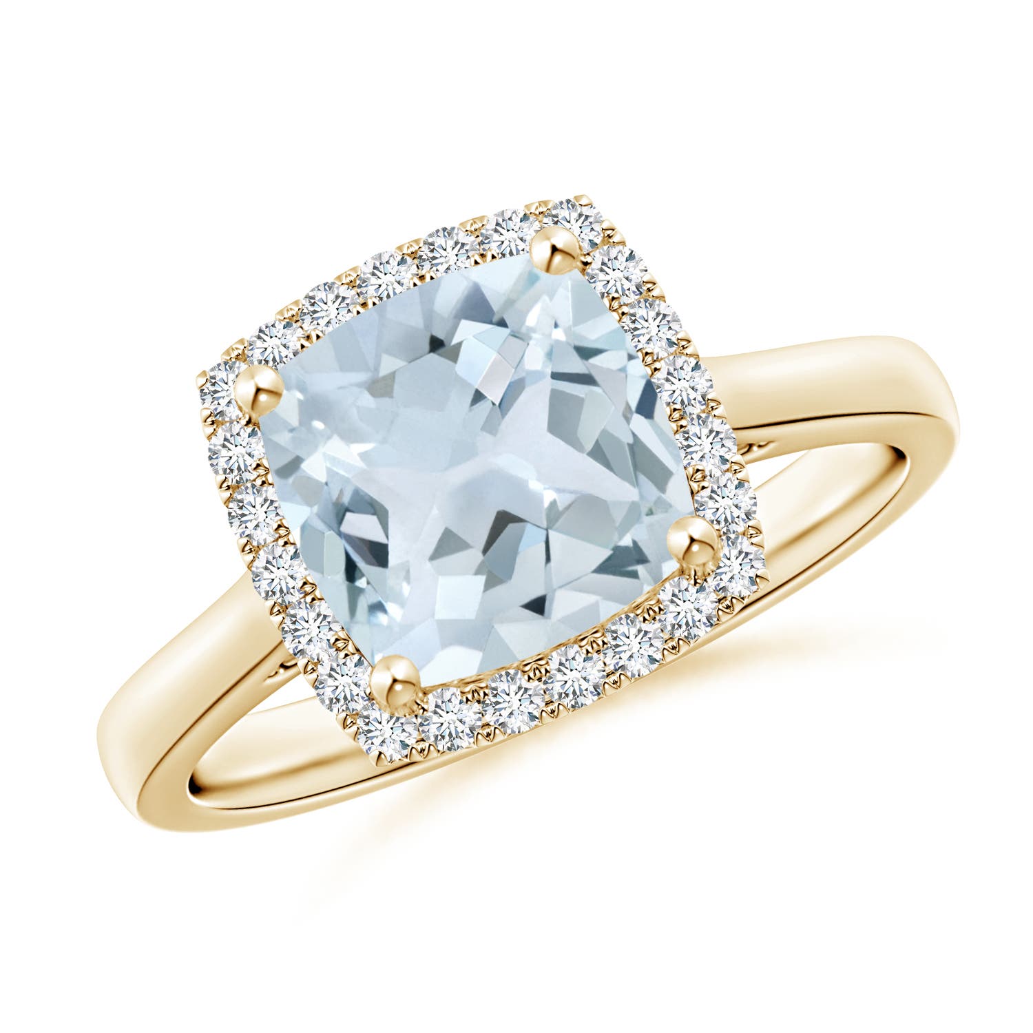 A - Aquamarine / 2.14 CT / 14 KT Yellow Gold