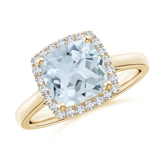 Cushion A Aquamarine