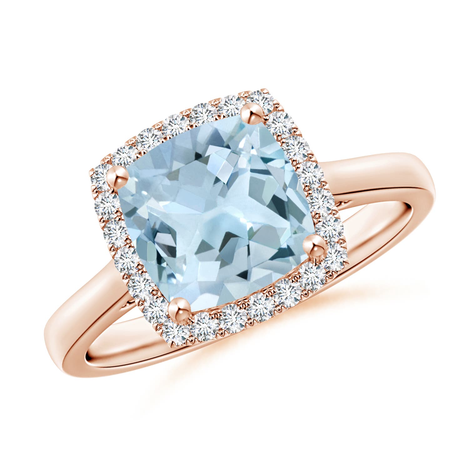 AA - Aquamarine / 2.14 CT / 14 KT Rose Gold