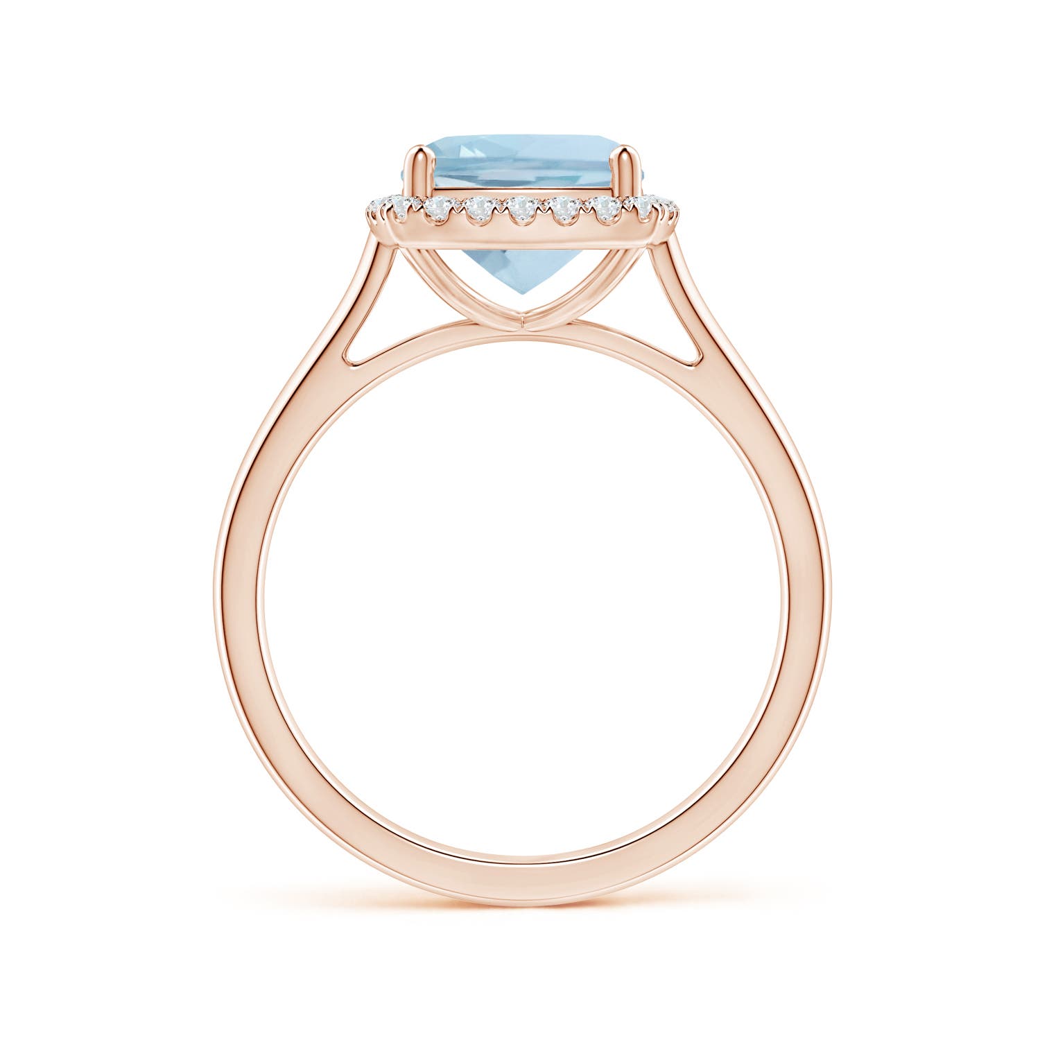 AA - Aquamarine / 2.14 CT / 14 KT Rose Gold