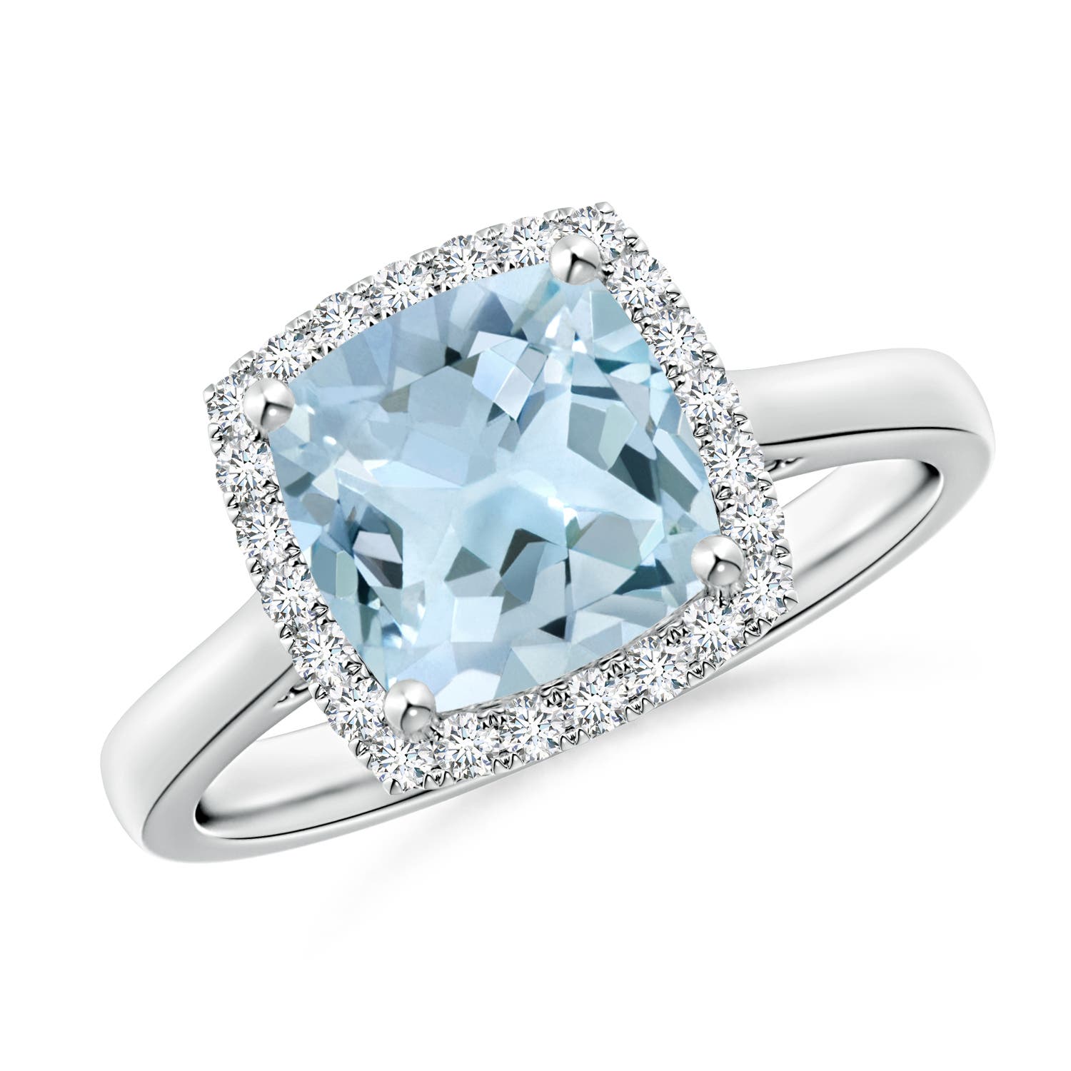 AA - Aquamarine / 2.14 CT / 14 KT White Gold