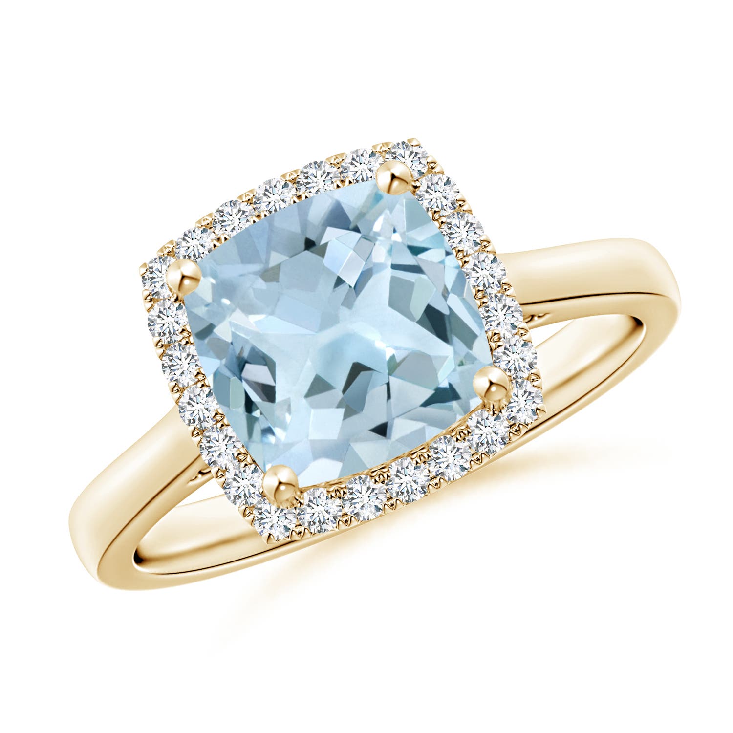 AA - Aquamarine / 2.14 CT / 14 KT Yellow Gold