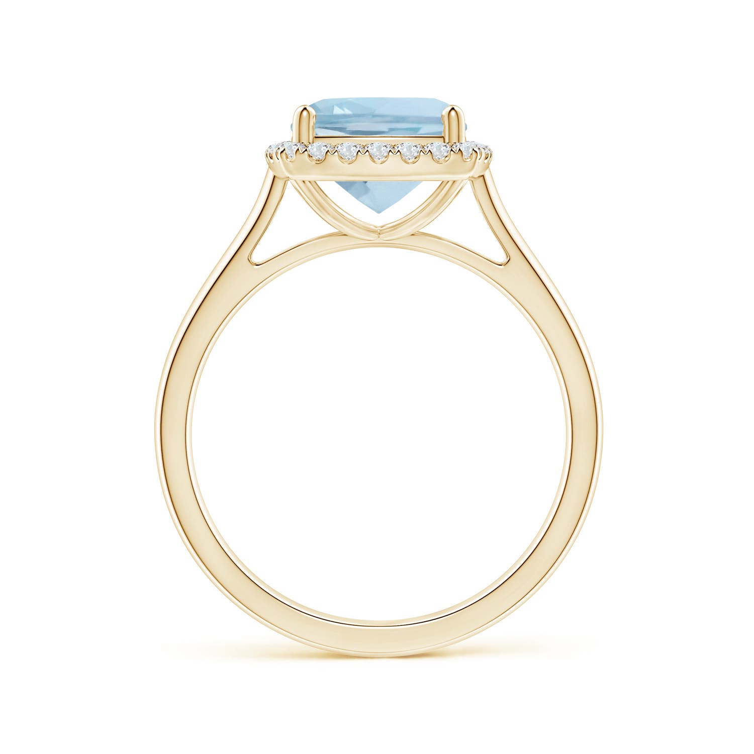 AA - Aquamarine / 2.14 CT / 14 KT Yellow Gold