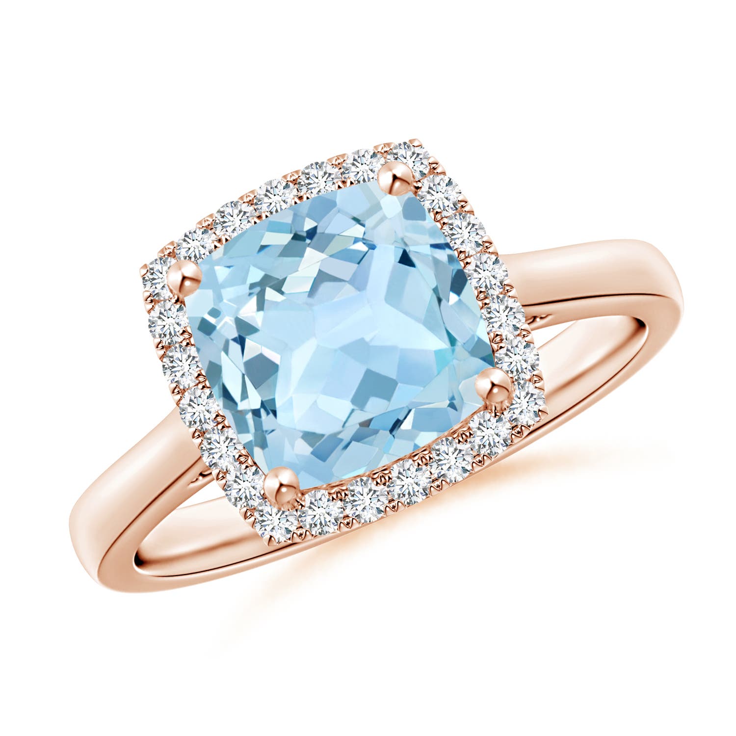 AAA - Aquamarine / 2.14 CT / 14 KT Rose Gold