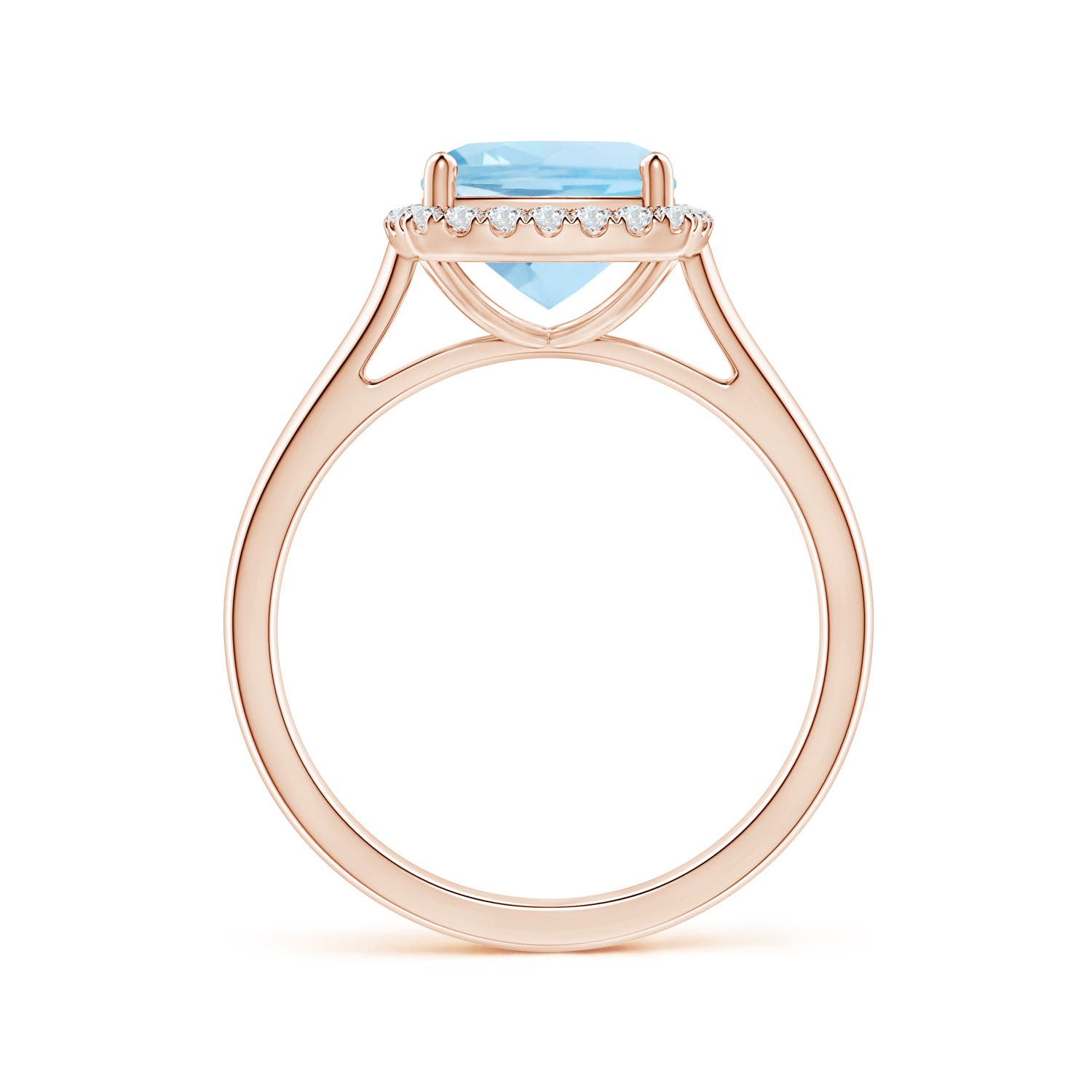 AAA - Aquamarine / 2.14 CT / 14 KT Rose Gold