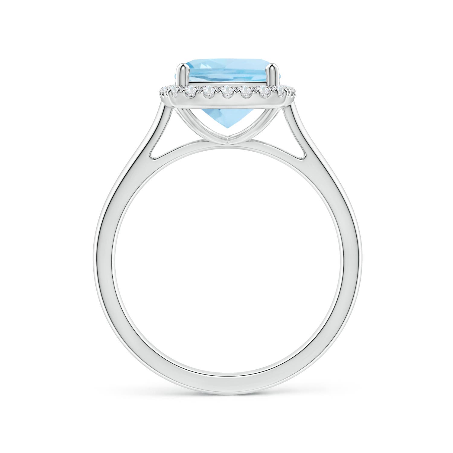 AAA - Aquamarine / 2.14 CT / 14 KT White Gold