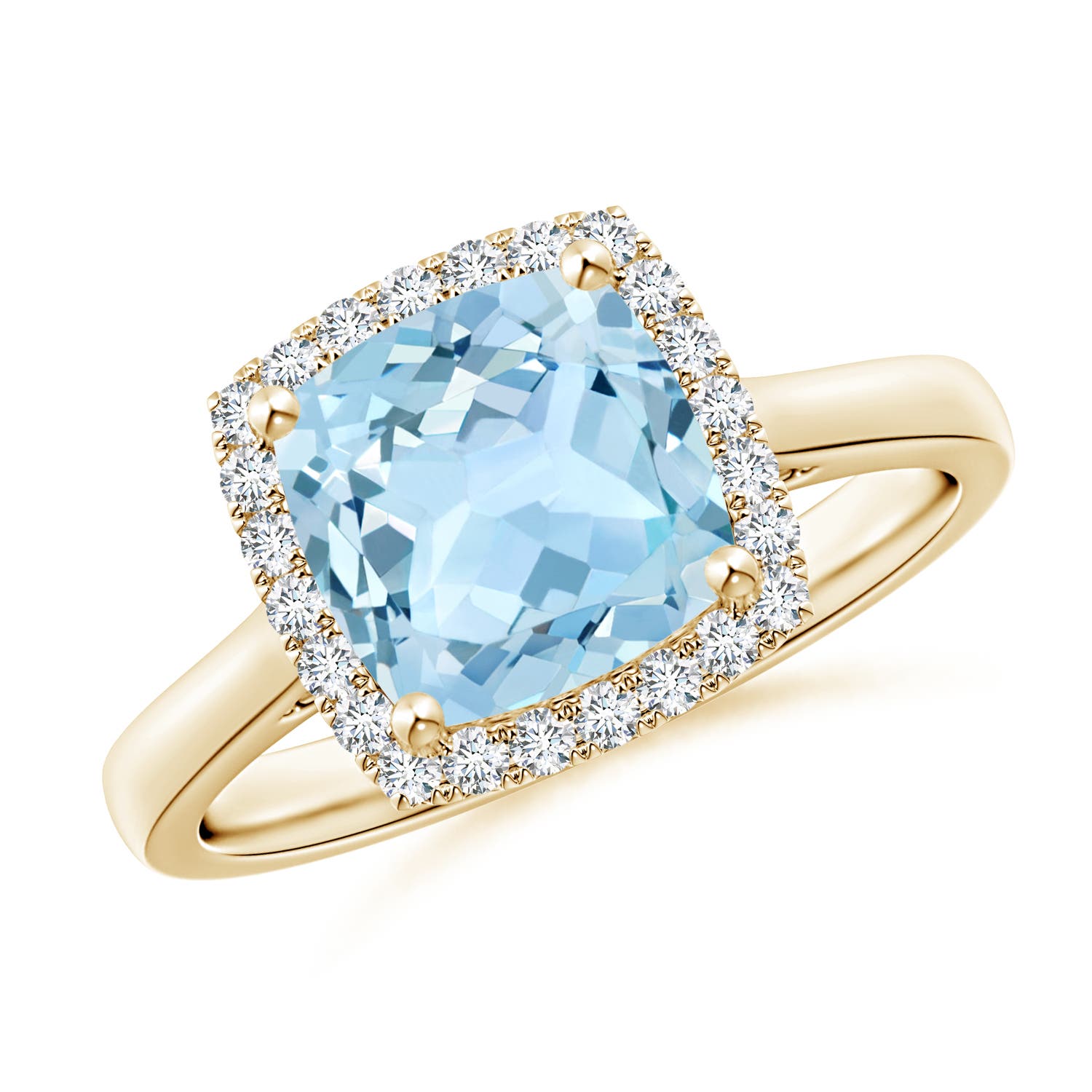 AAA - Aquamarine / 2.14 CT / 14 KT Yellow Gold