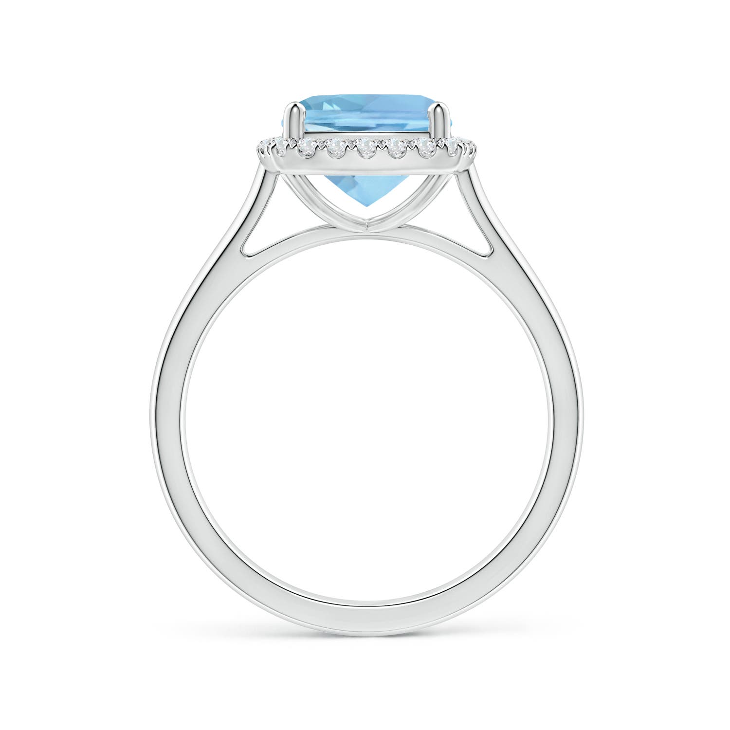 AAAA - Aquamarine / 2.14 CT / 14 KT White Gold