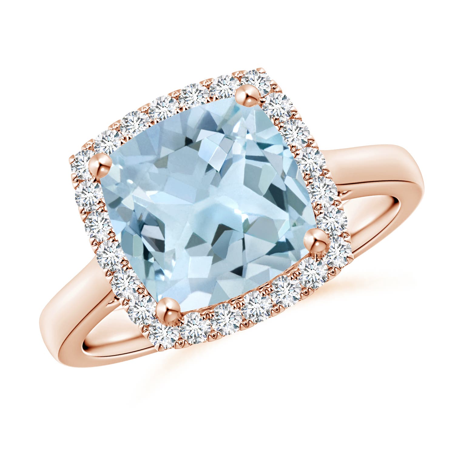 AA - Aquamarine / 2.96 CT / 14 KT Rose Gold