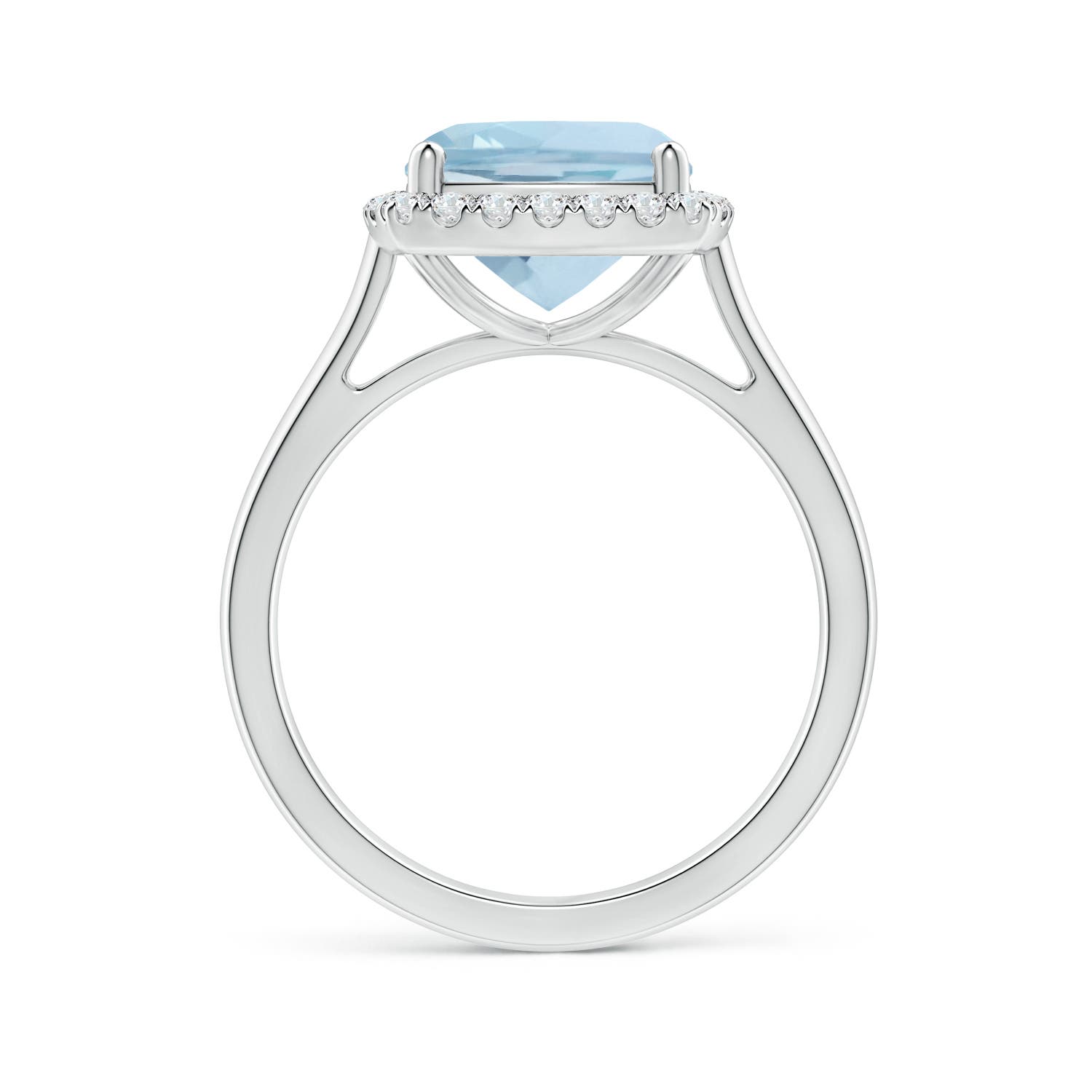 AA - Aquamarine / 2.96 CT / 14 KT White Gold