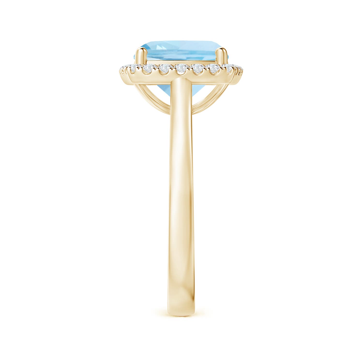 AAA - Aquamarine / 2.96 CT / 14 KT Yellow Gold