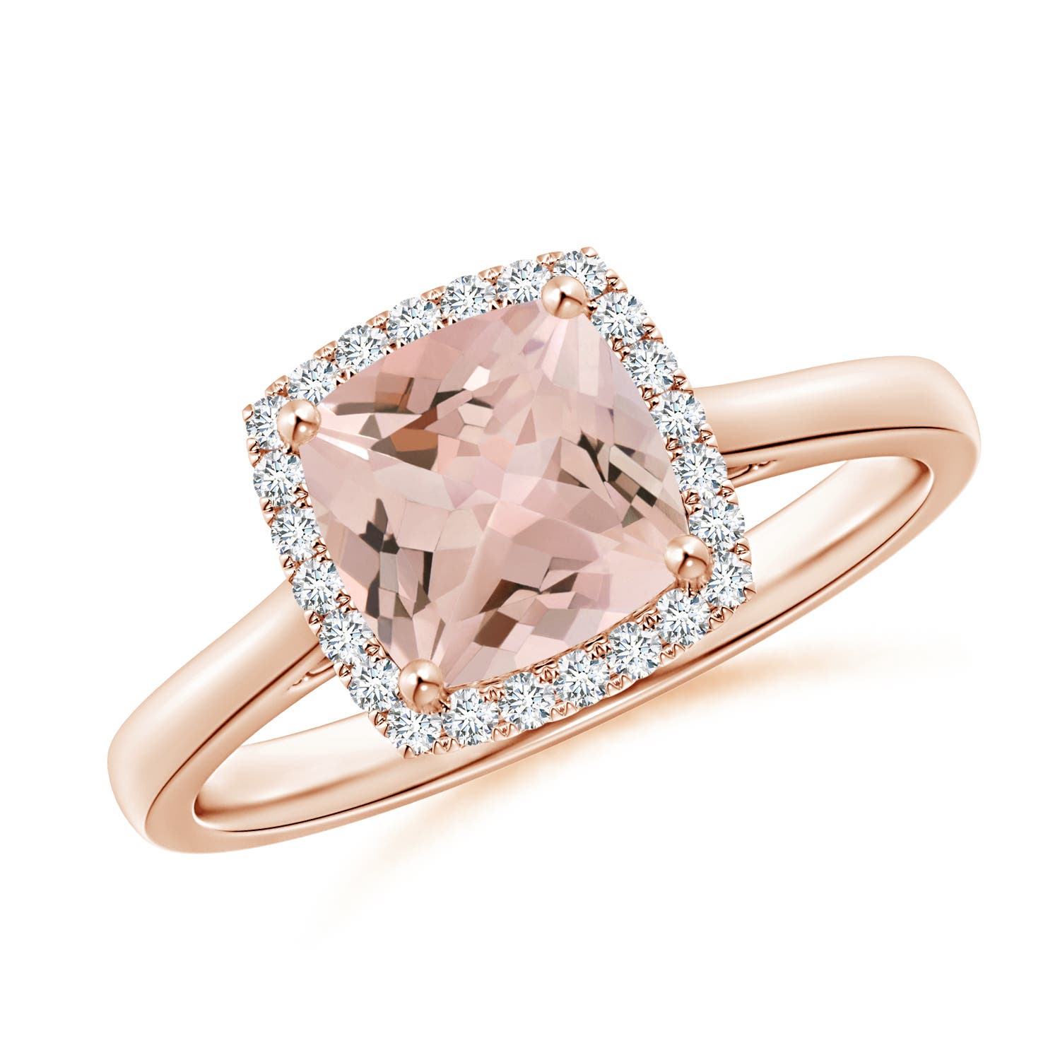 AA - Morganite / 1.32 CT / 14 KT Rose Gold