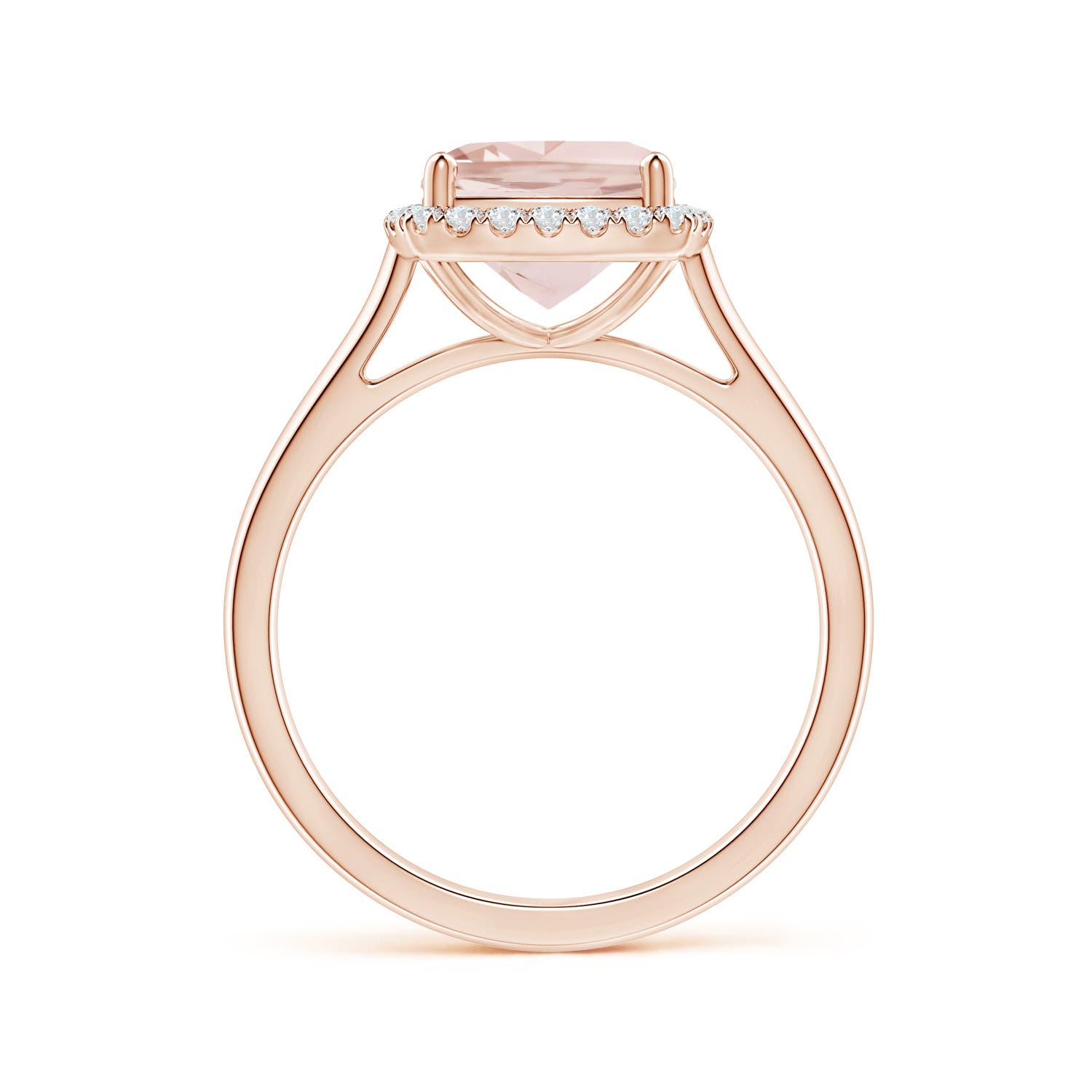 A - Morganite / 1.99 CT / 14 KT Rose Gold