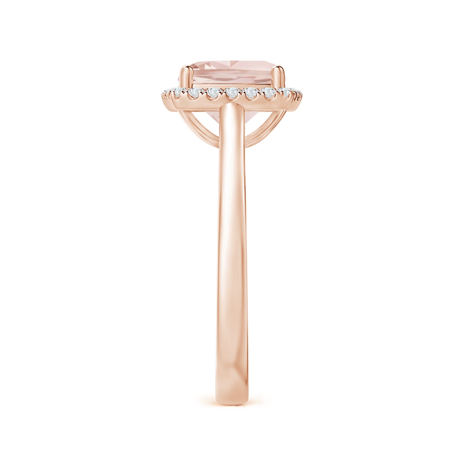 A - Morganite / 1.99 CT / 14 KT Rose Gold