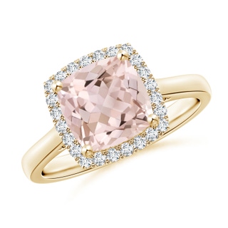 Cushion A Morganite