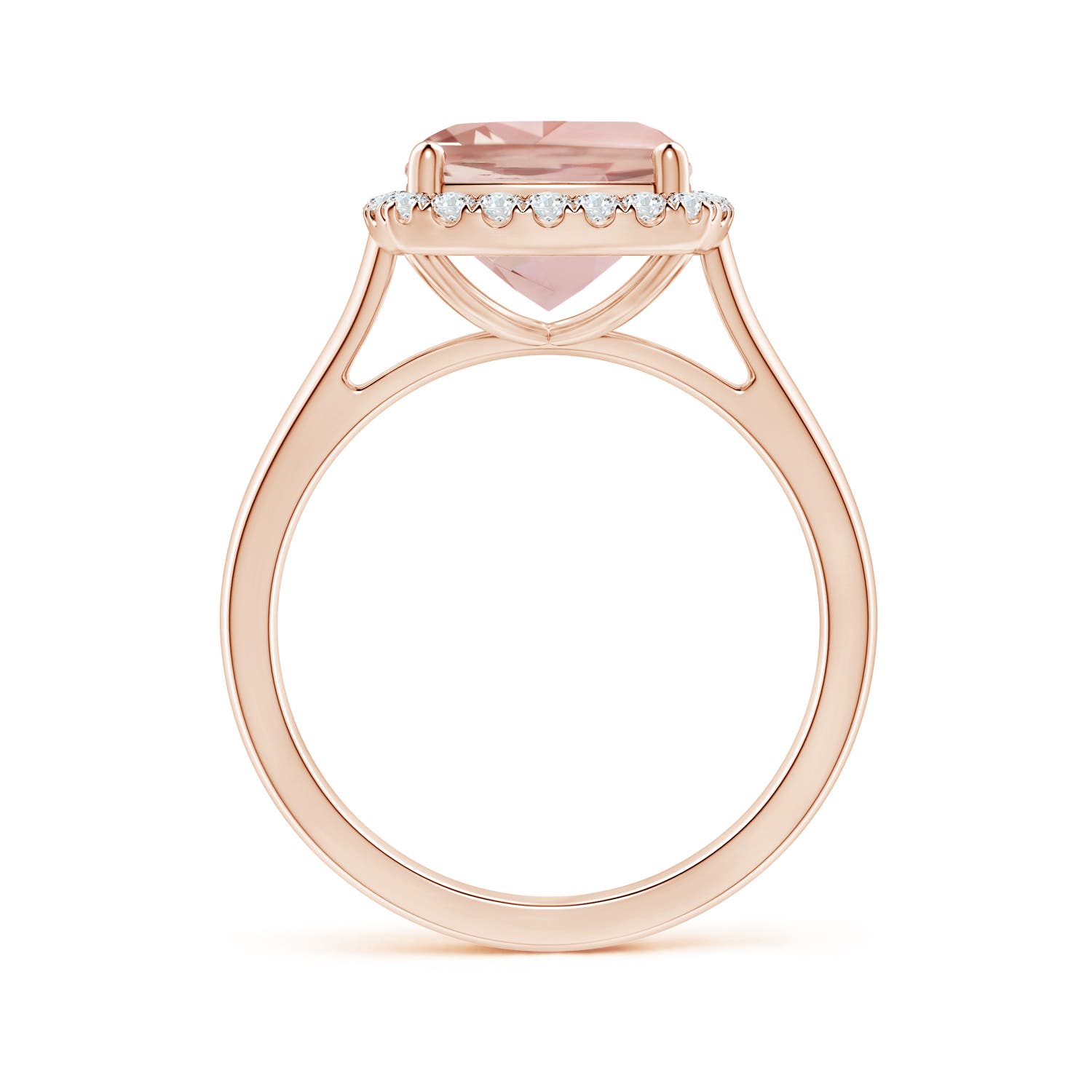 AAA - Morganite / 2.96 CT / 14 KT Rose Gold