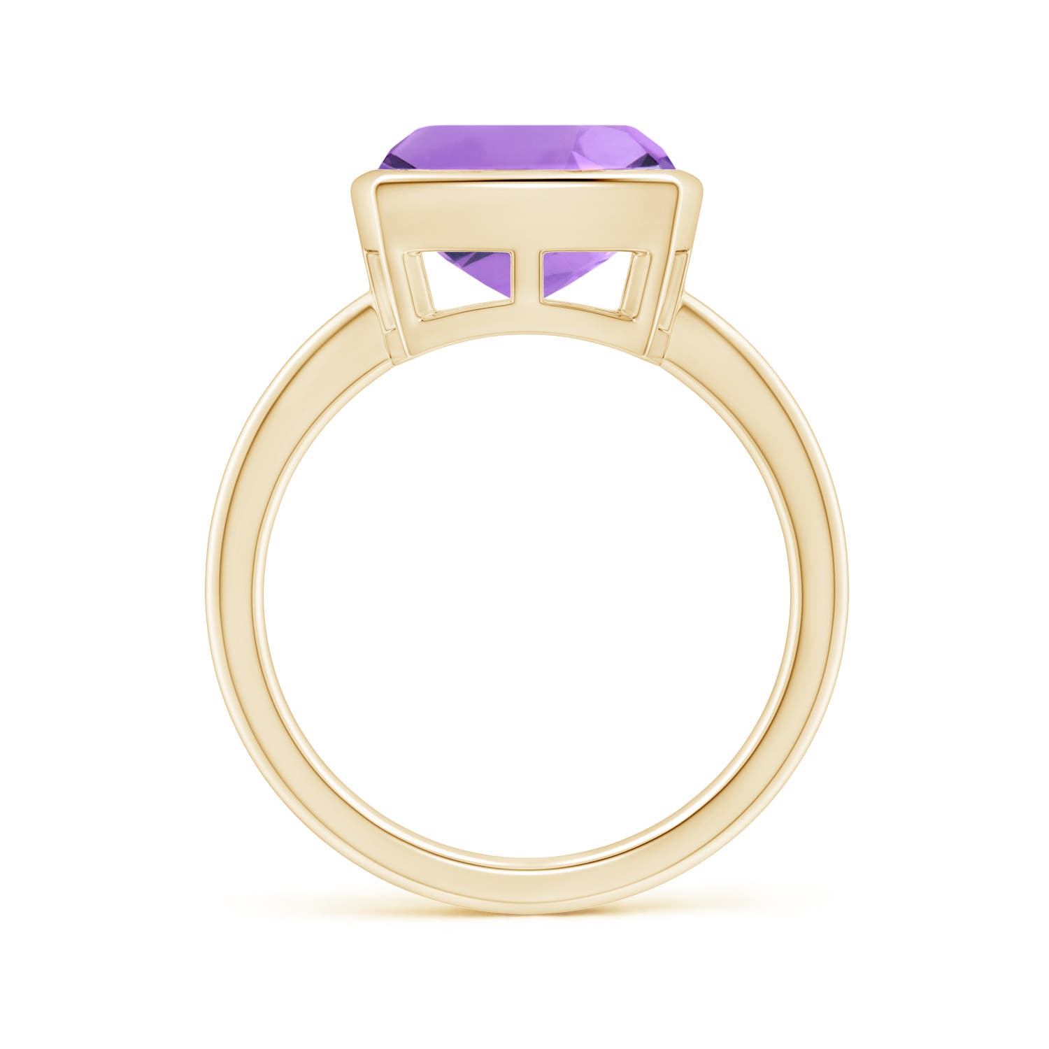 A - Amethyst / 3.65 CT / 14 KT Yellow Gold