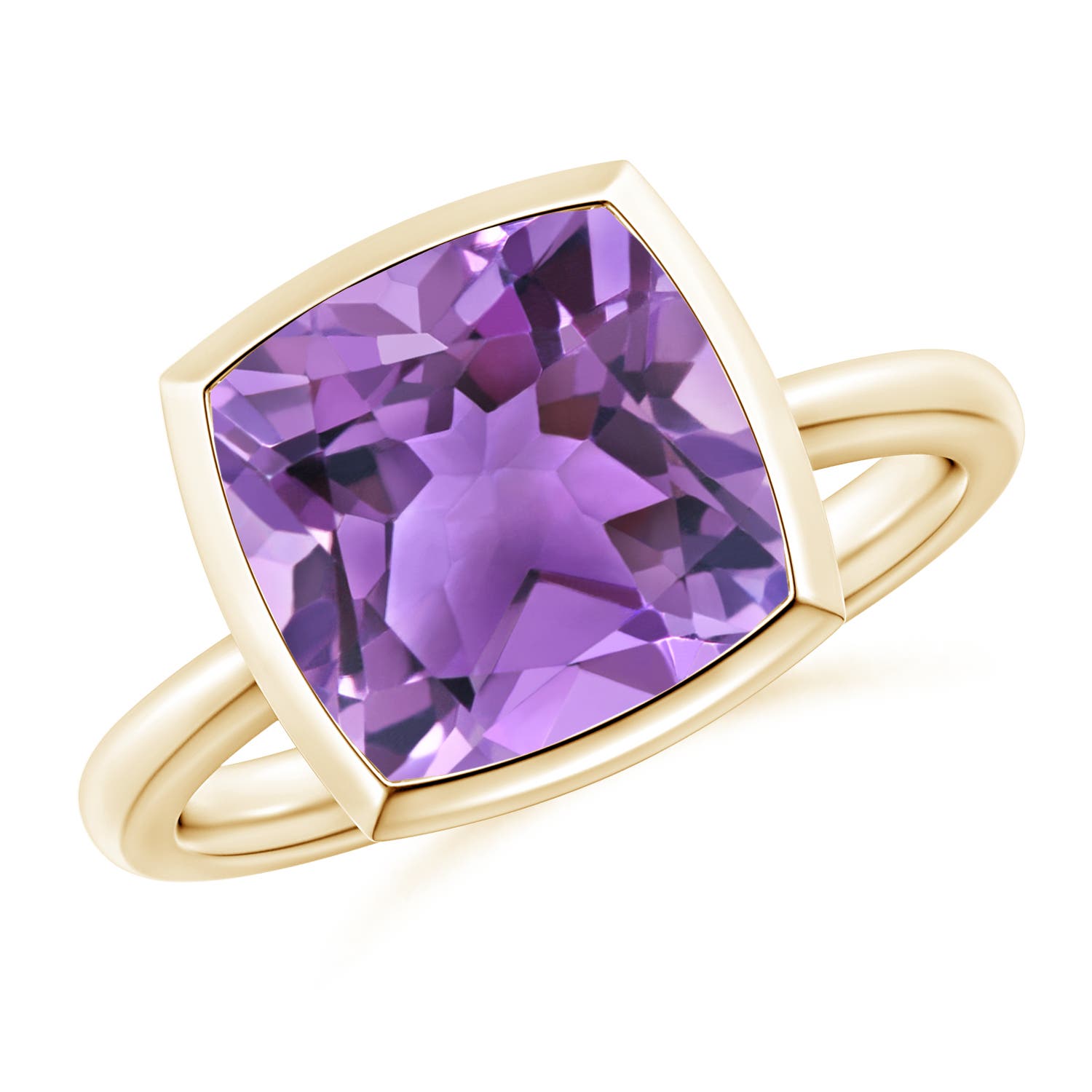 AA - Amethyst / 3.65 CT / 14 KT Yellow Gold