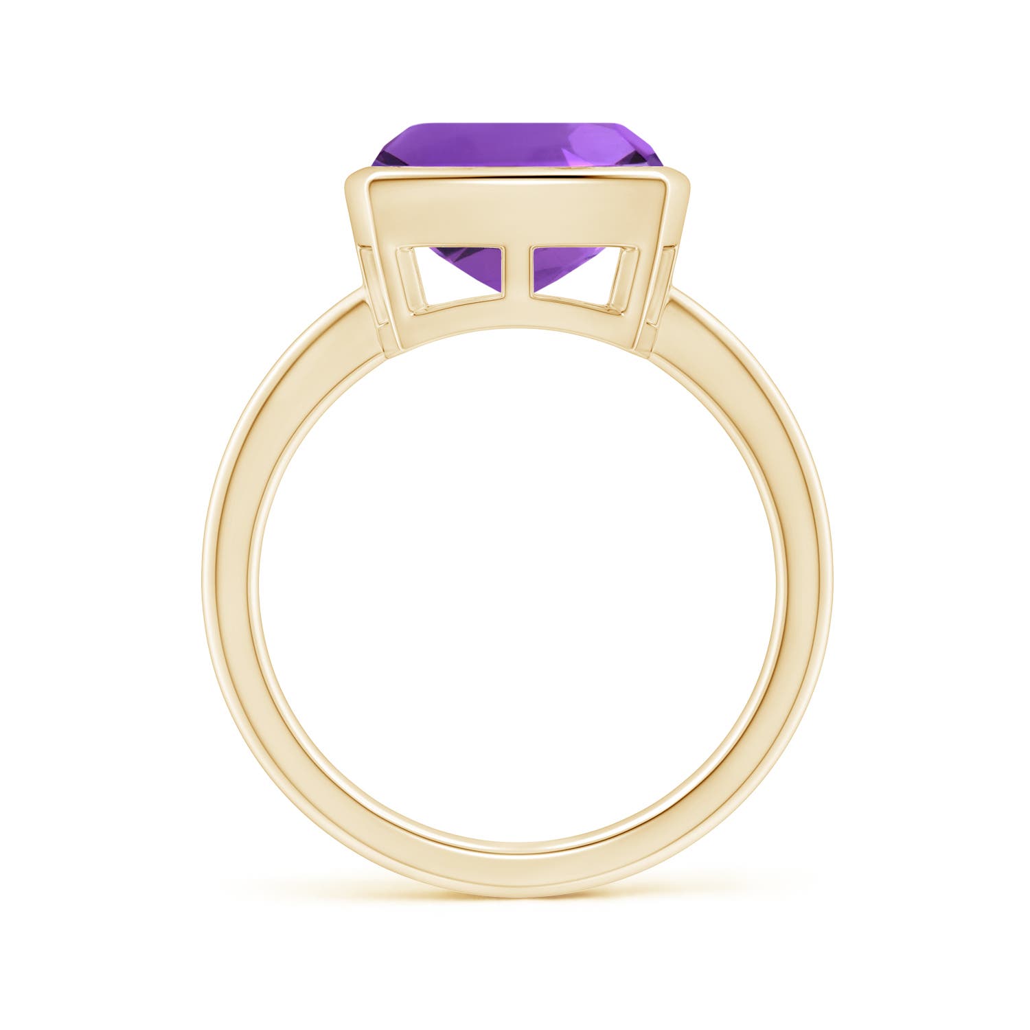 AAA - Amethyst / 3.65 CT / 14 KT Yellow Gold