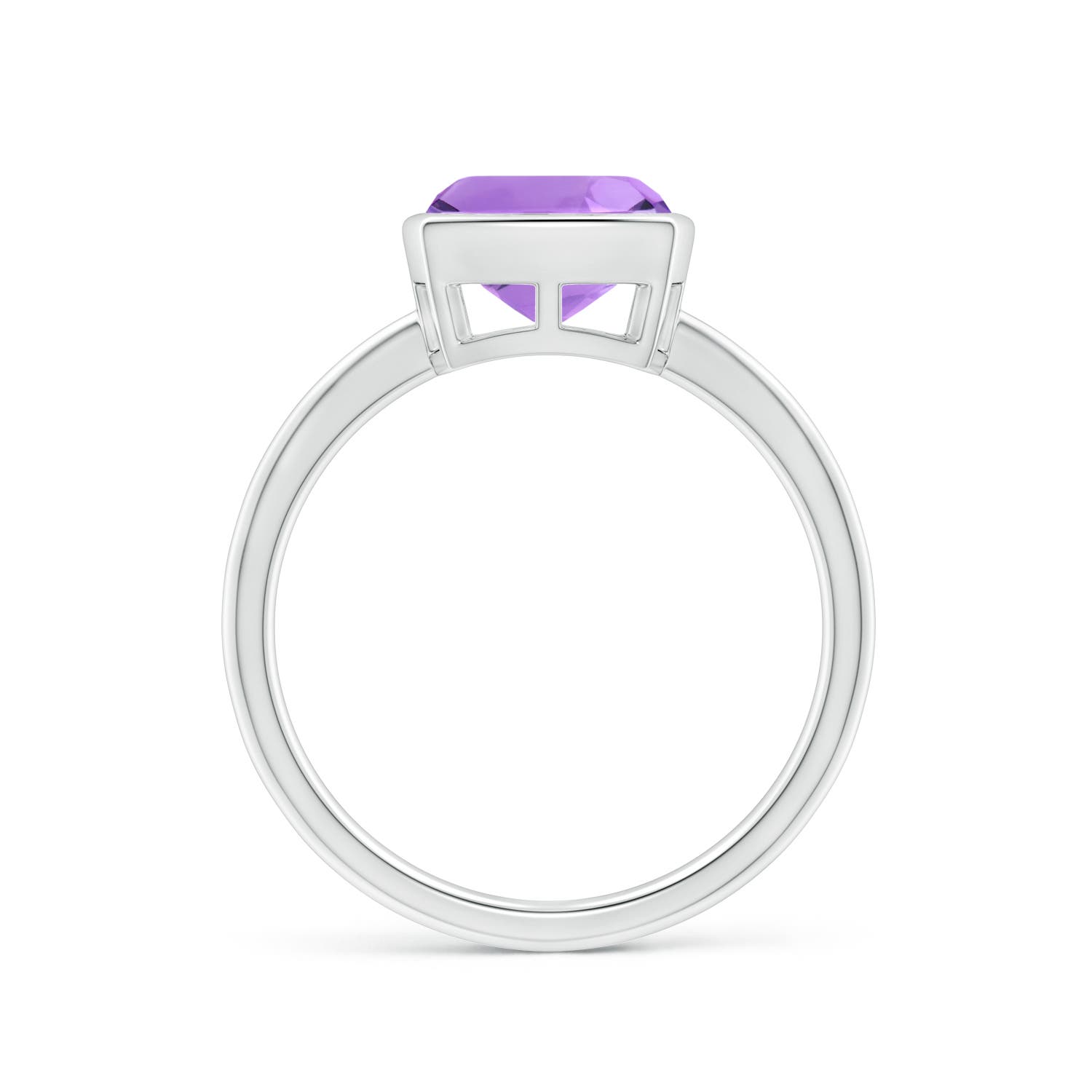 A - Amethyst / 2.2 CT / 14 KT White Gold