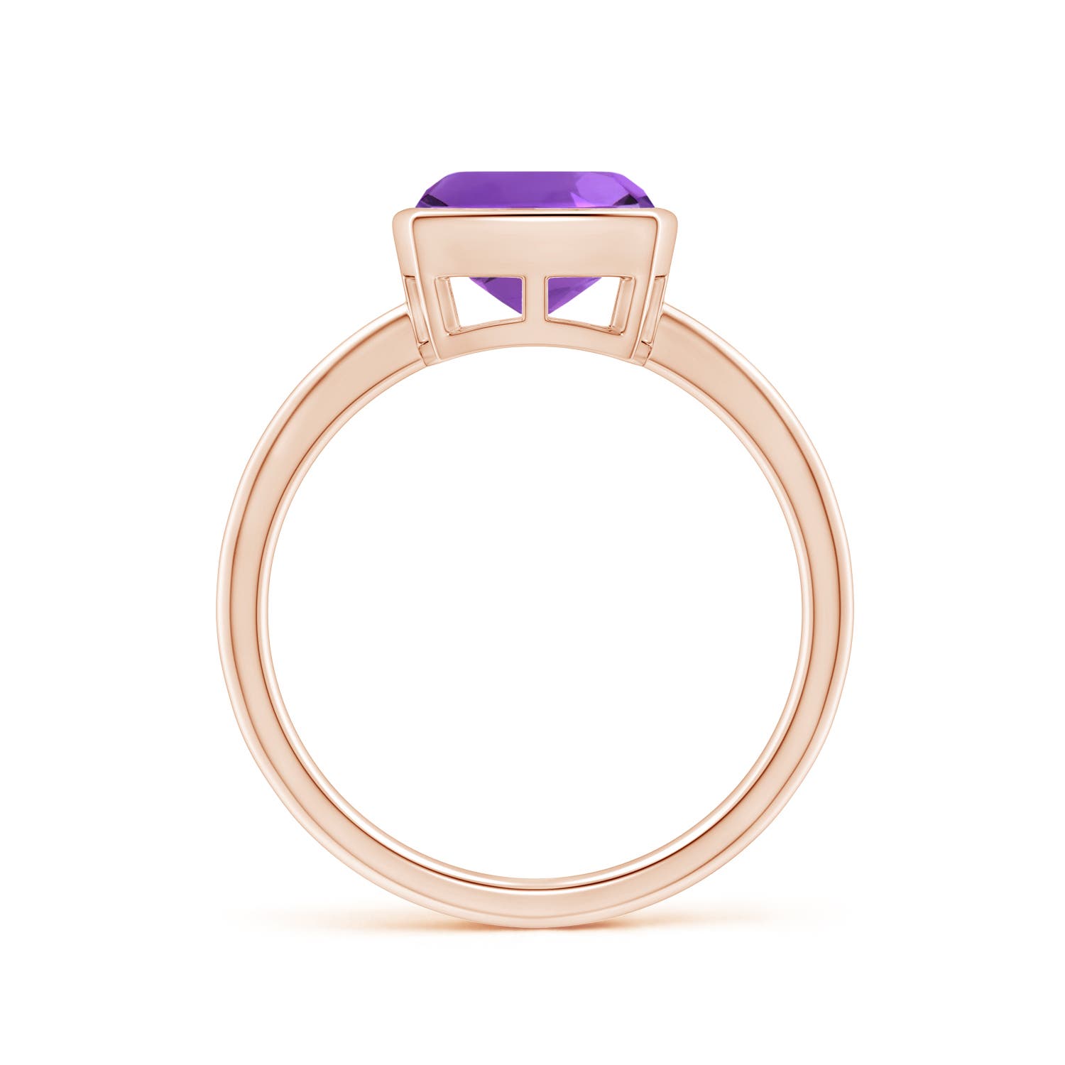 AAA - Amethyst / 2.2 CT / 14 KT Rose Gold